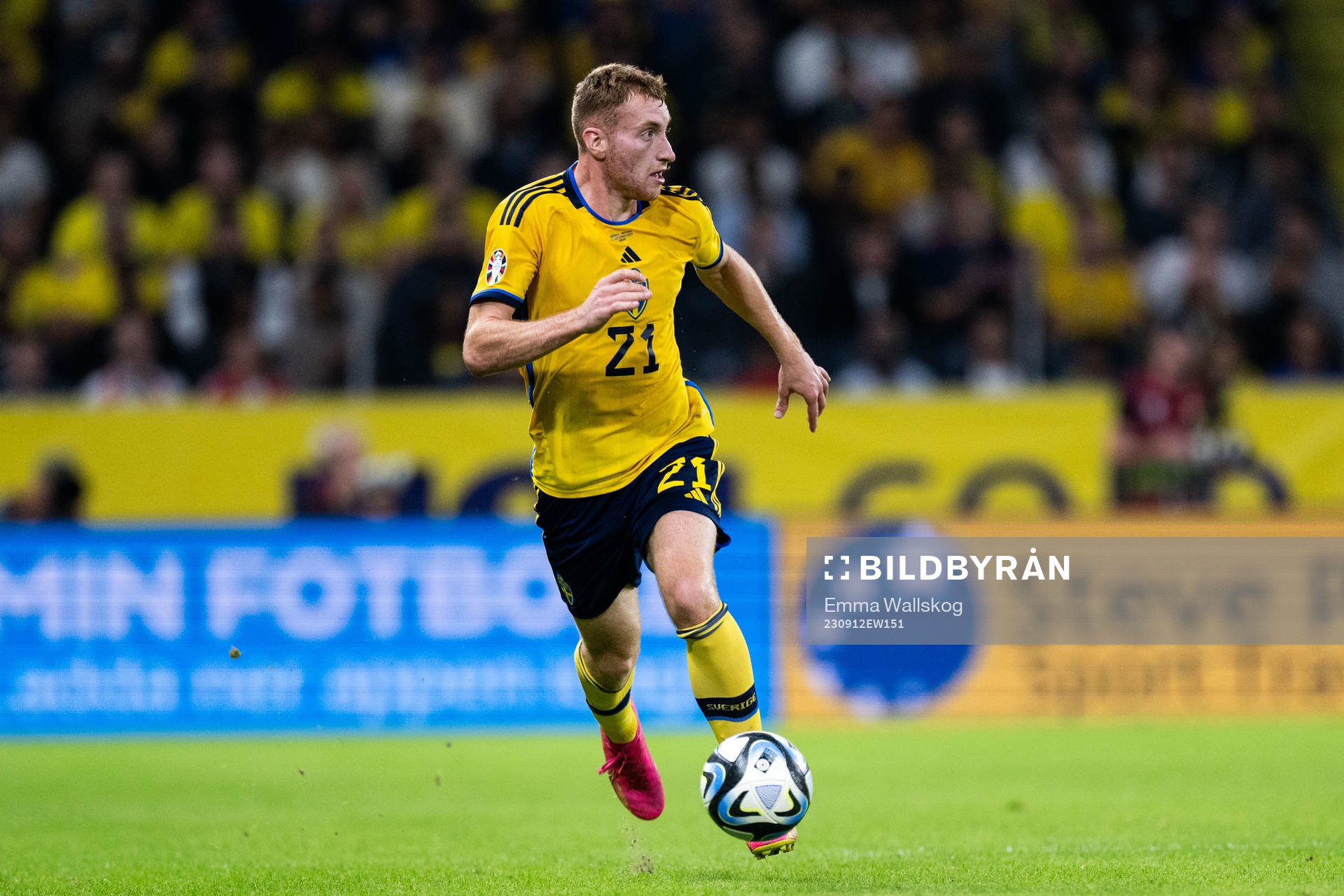 Dejan Kulusevski of Sweden