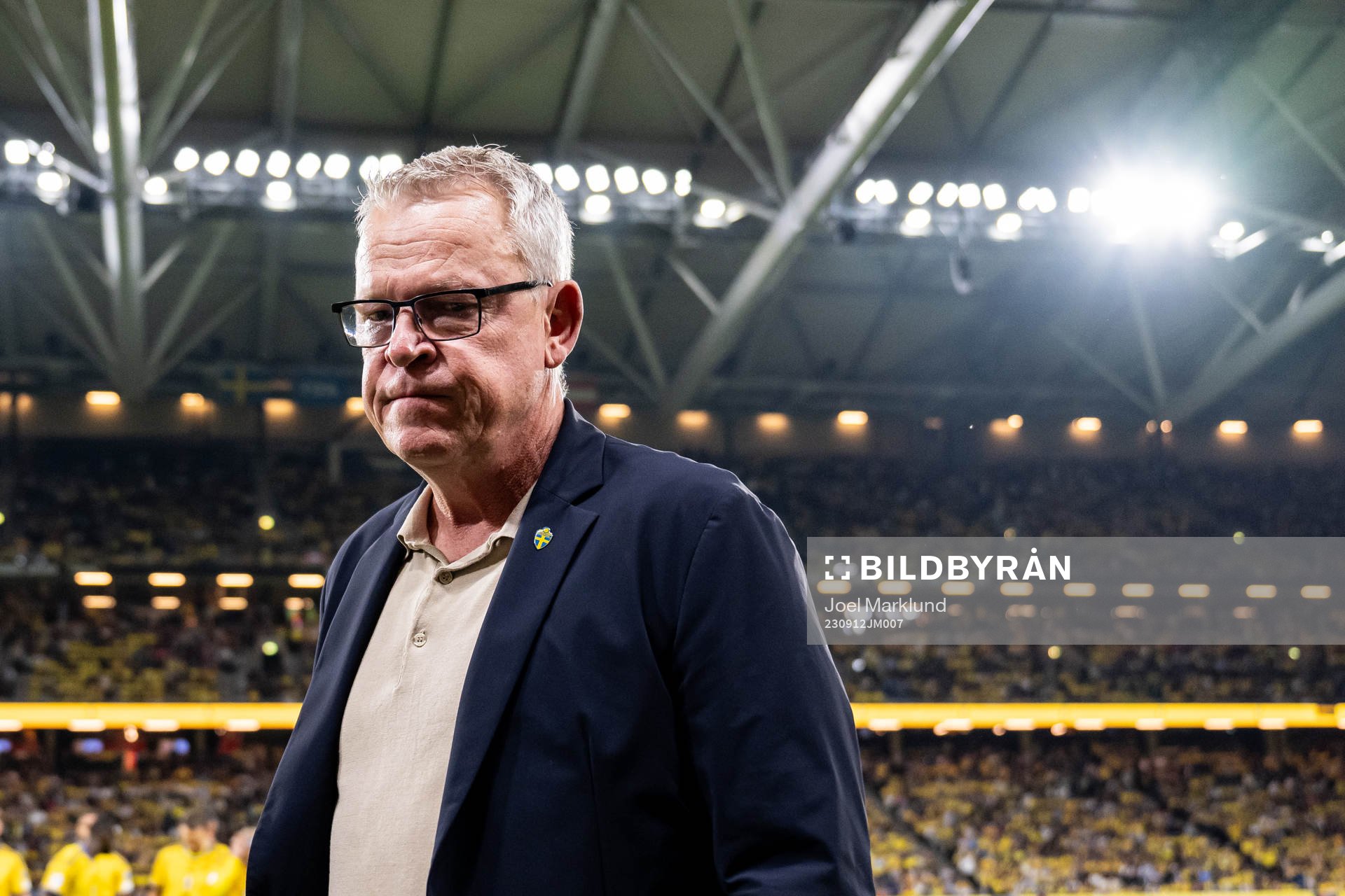 Head coach Jan Andersson of Sweden