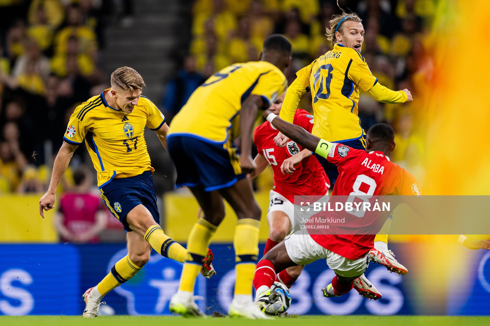 Viktor Gyökeres of Sweden
