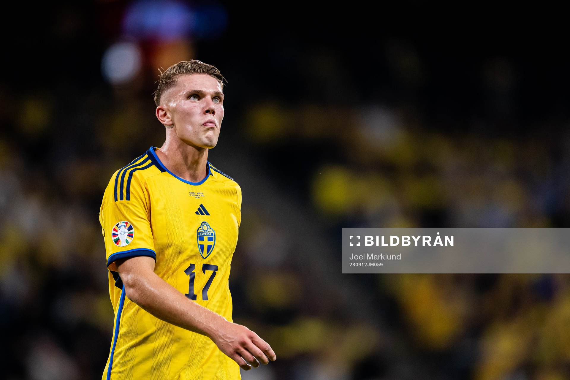 Viktor Gyökeres of Sweden