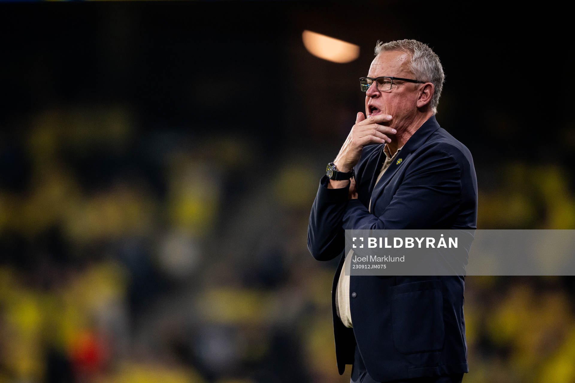 Head coach Janne Andersson of Sweden