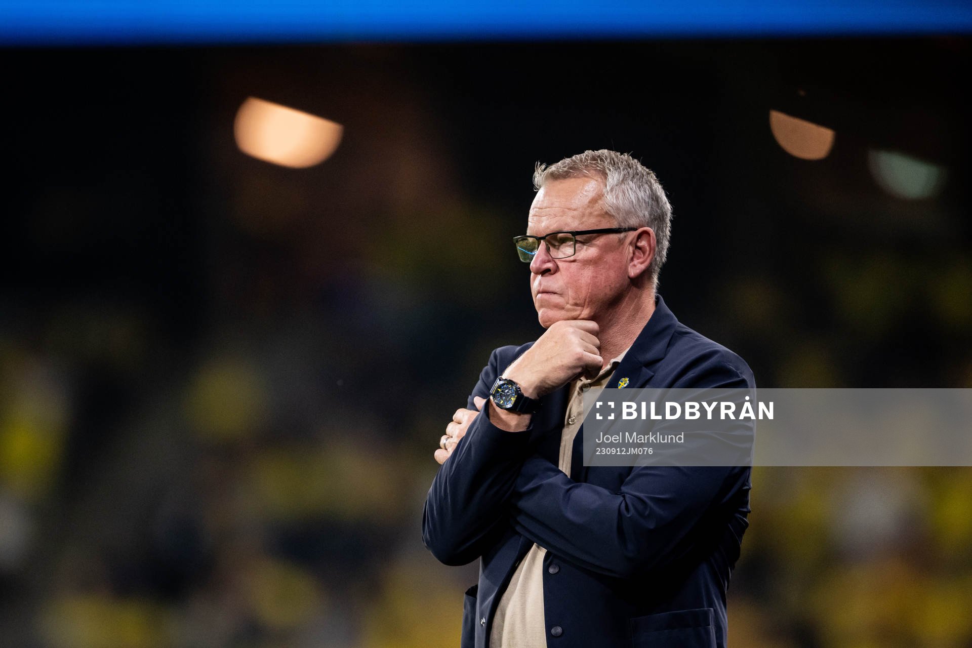 Head coach Janne Andersson of Sweden