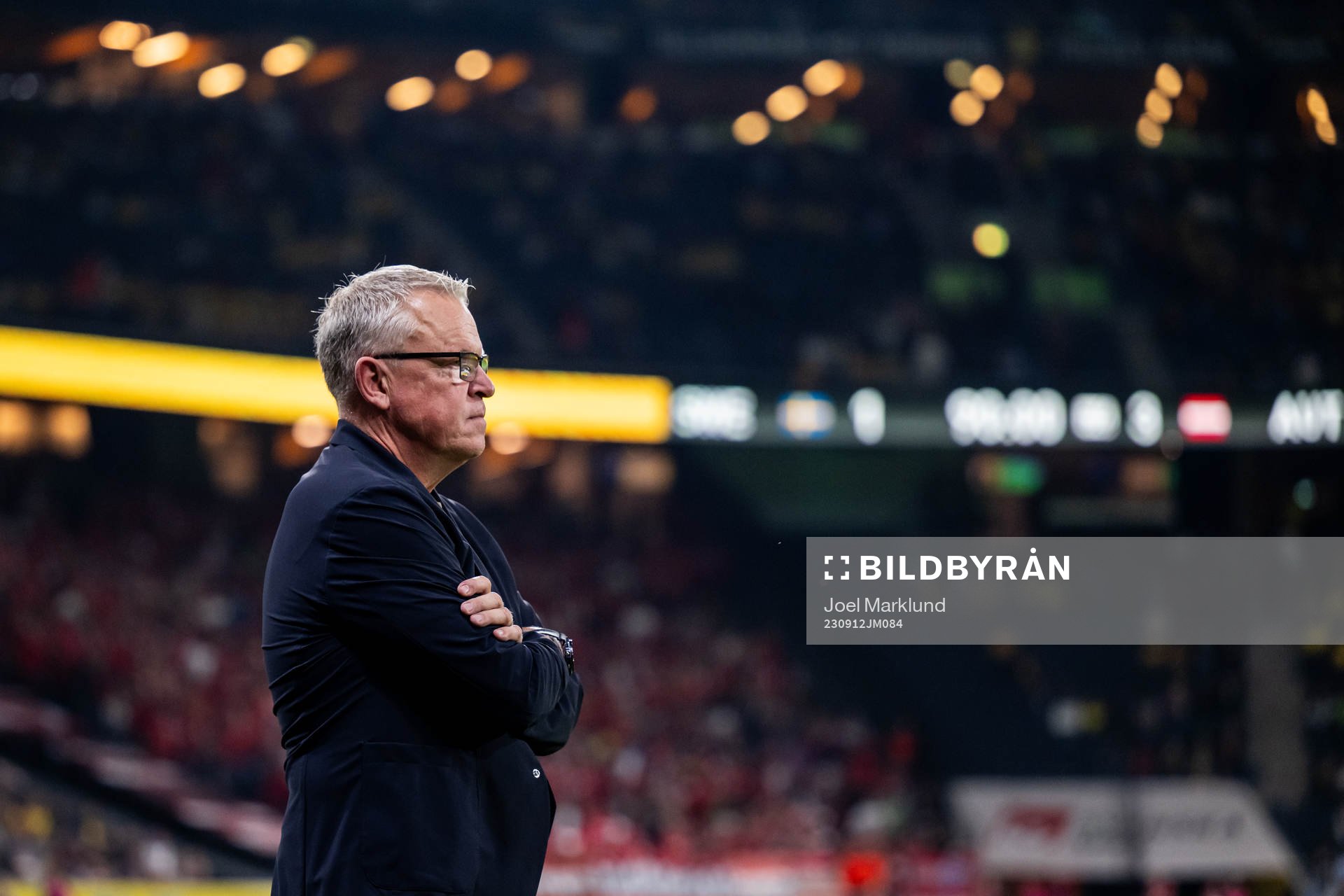 Head coach Janne Andersson of Sweden