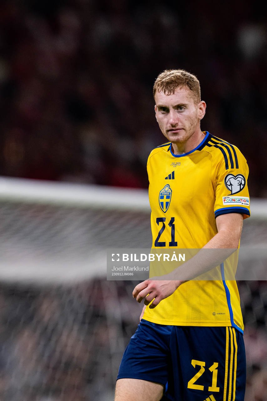 Dejan Kulusevski of Sweden