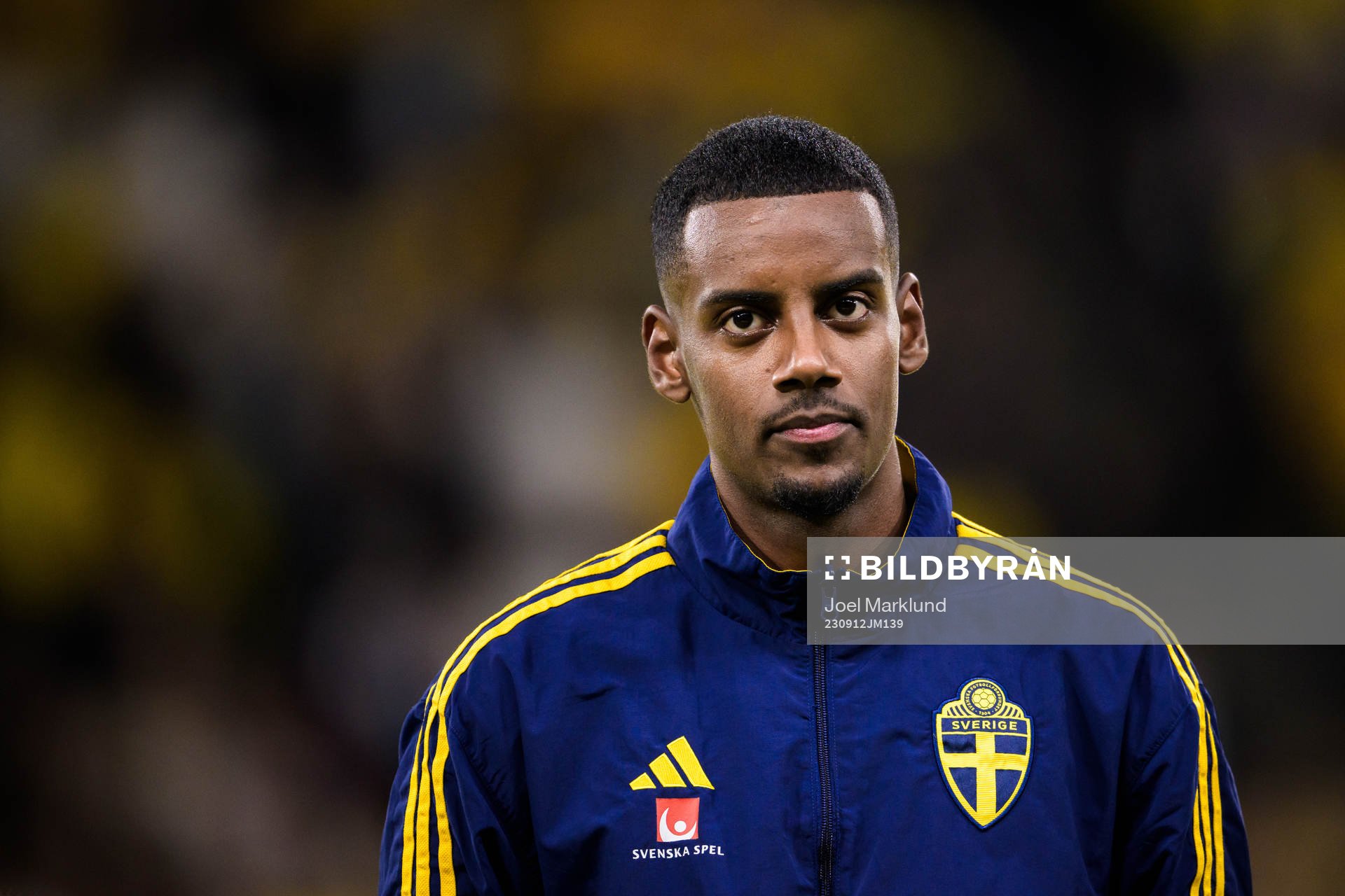 Alexander Isak of Sweden