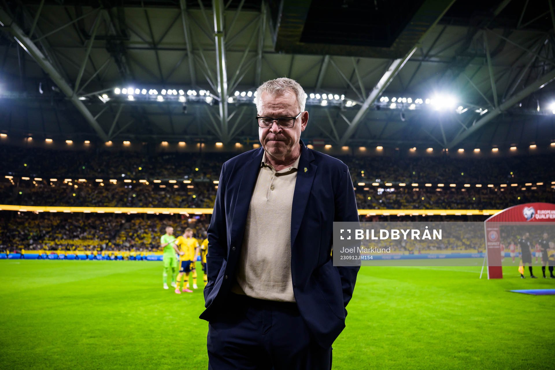 Head coach Janne Andersson of Sweden