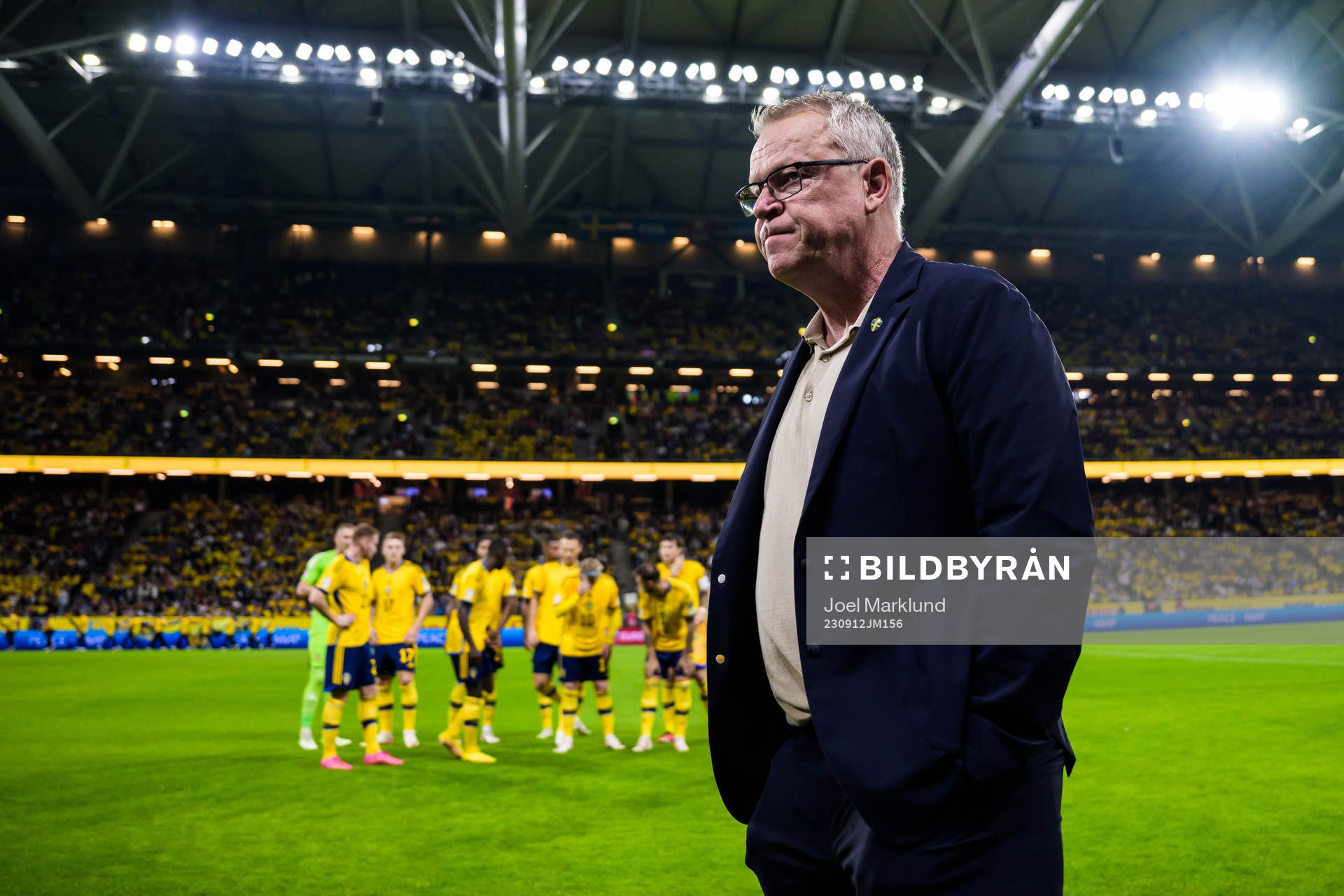 Head coach Janne Andersson of Sweden