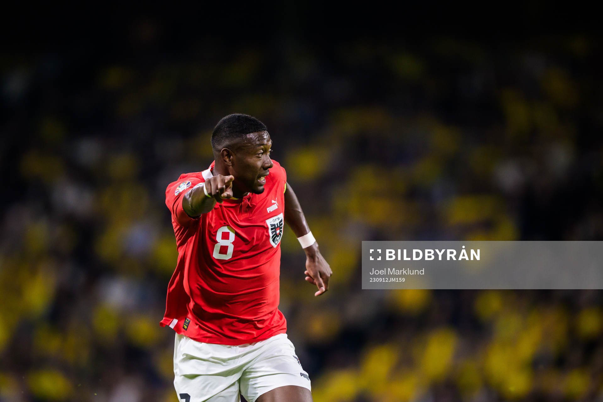 David Alaba of Austria