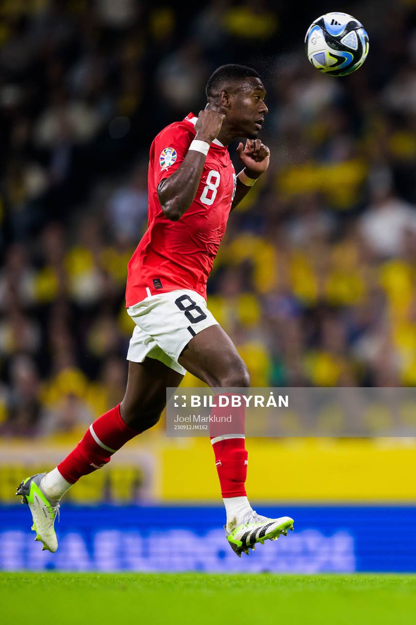 David Alaba of Austria