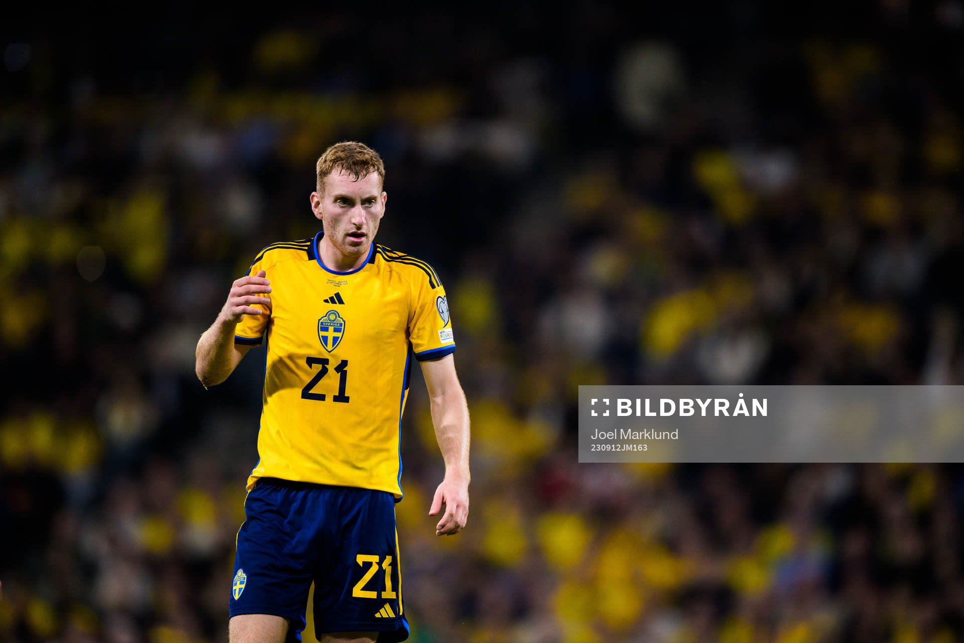 Dejan Kulusevski of Sweden
