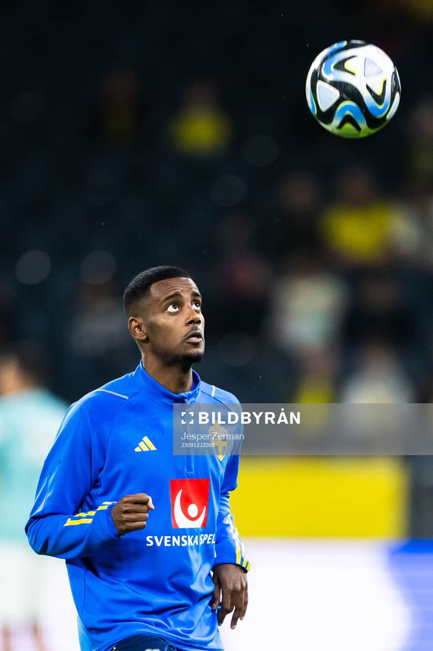 Alexander Isak of Sweden