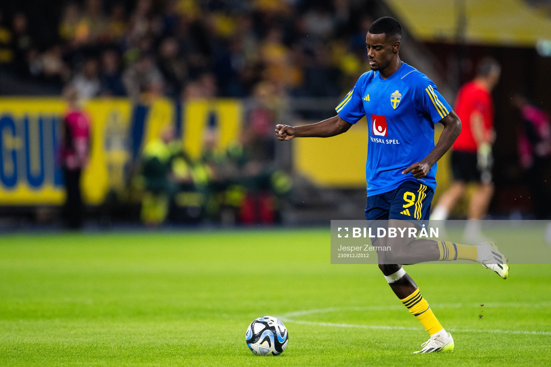 Alexander Isak of Sweden