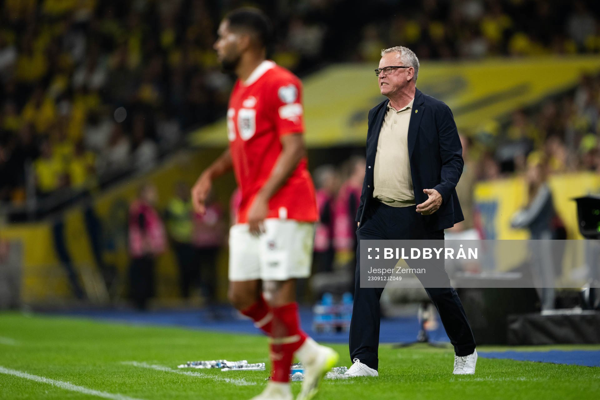Head coach Janne Andersson of Sweden