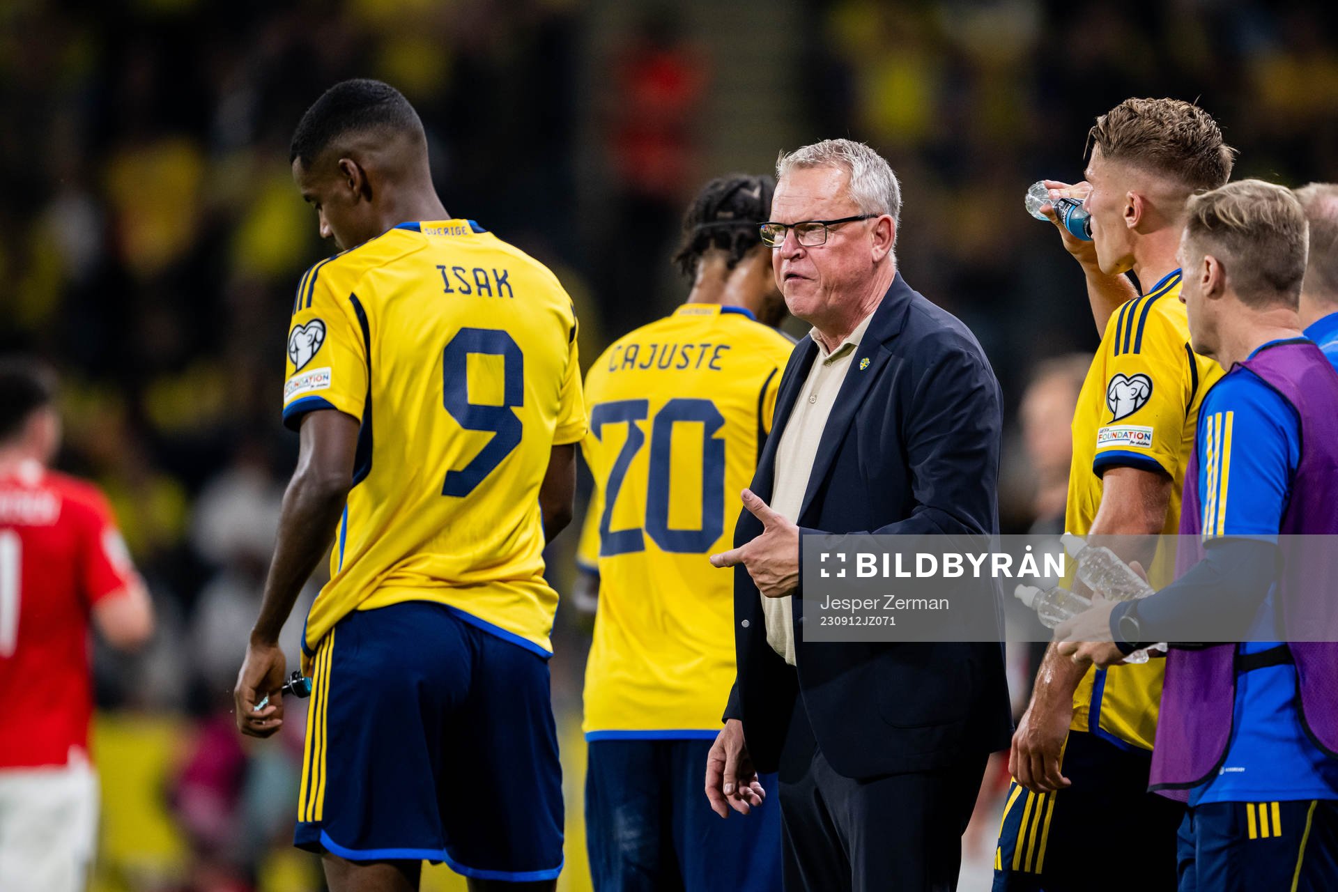 Head coach Janne Andersson of Sweden