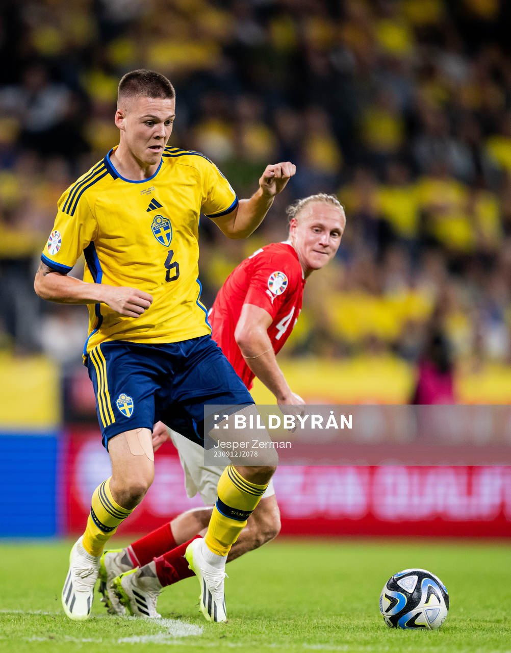 Emil Holm of Sweden