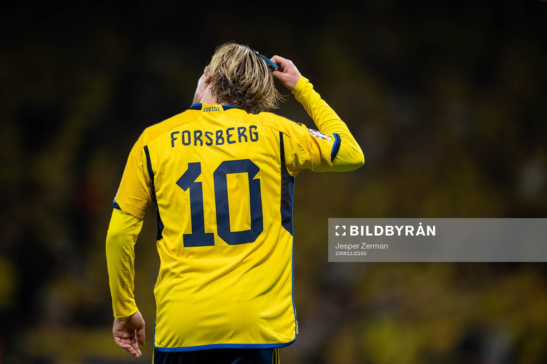 Emil Forsberg of Sweden