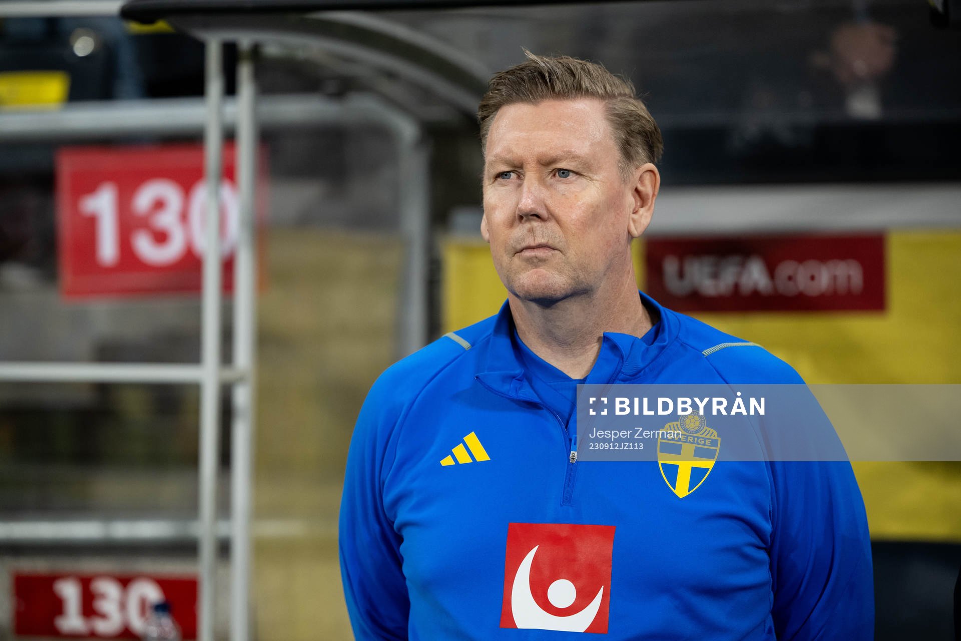 Assistant coach Peter Wettergren of Sweden
