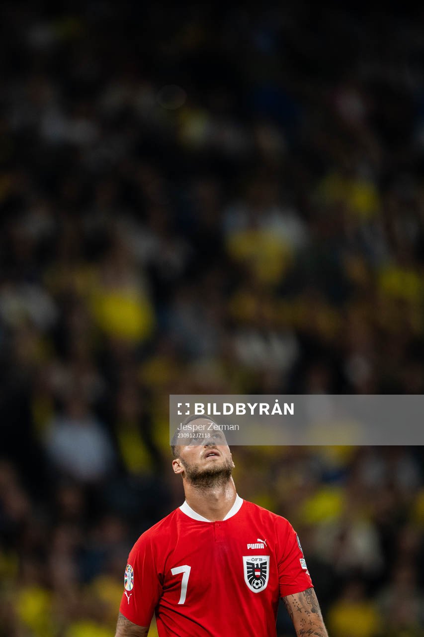 Marko Arnautovic of Austria