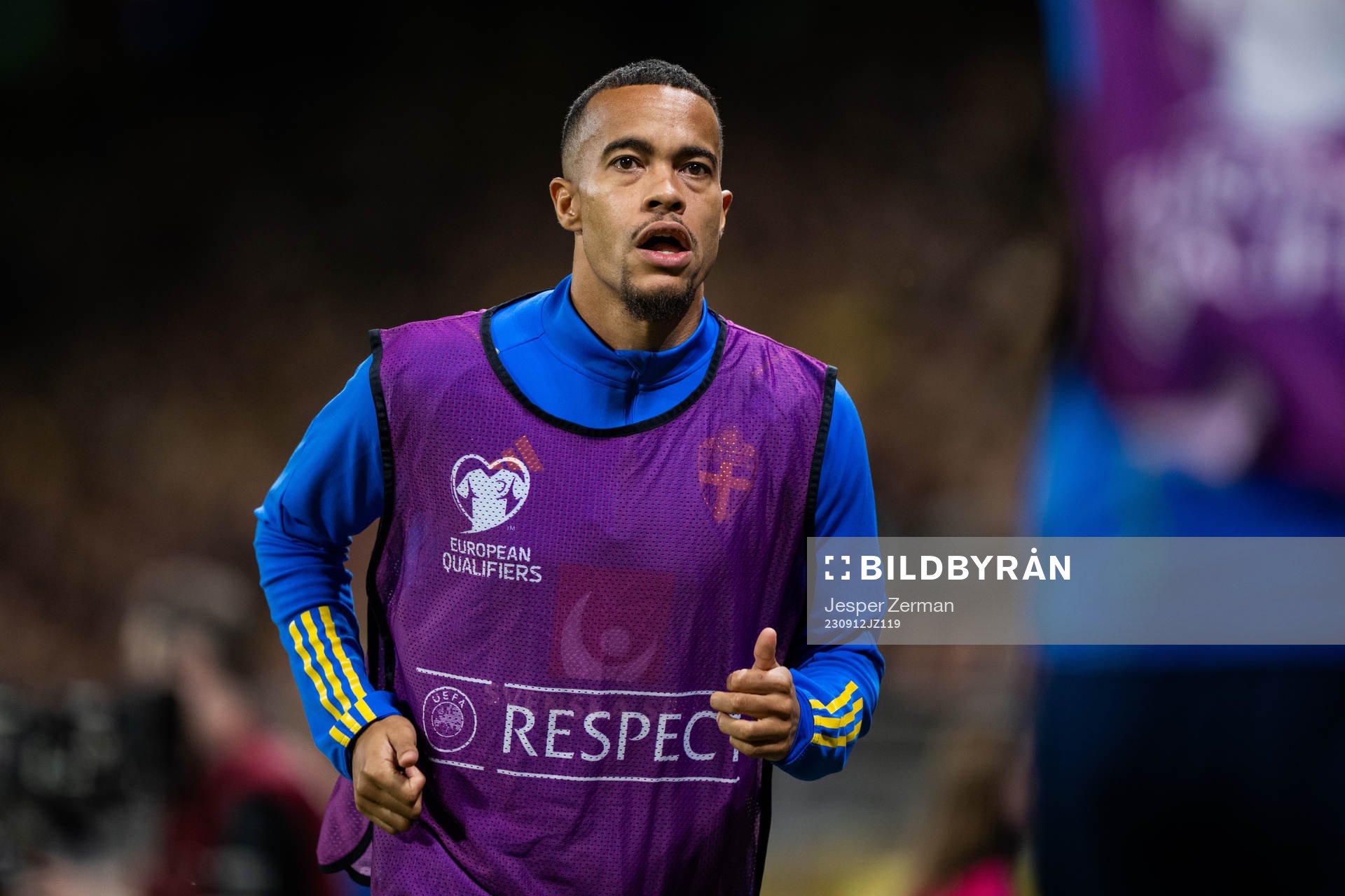 Robin Quaison of Sweden