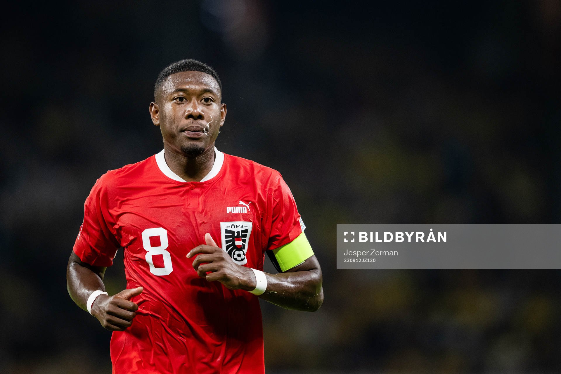 David Alaba of Austria