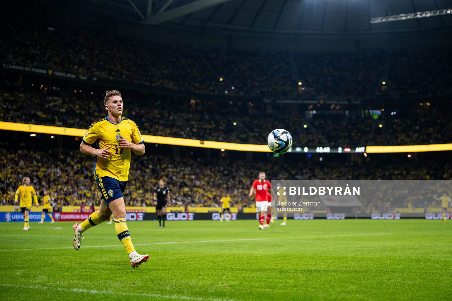 Viktor Gyökeres of Sweden