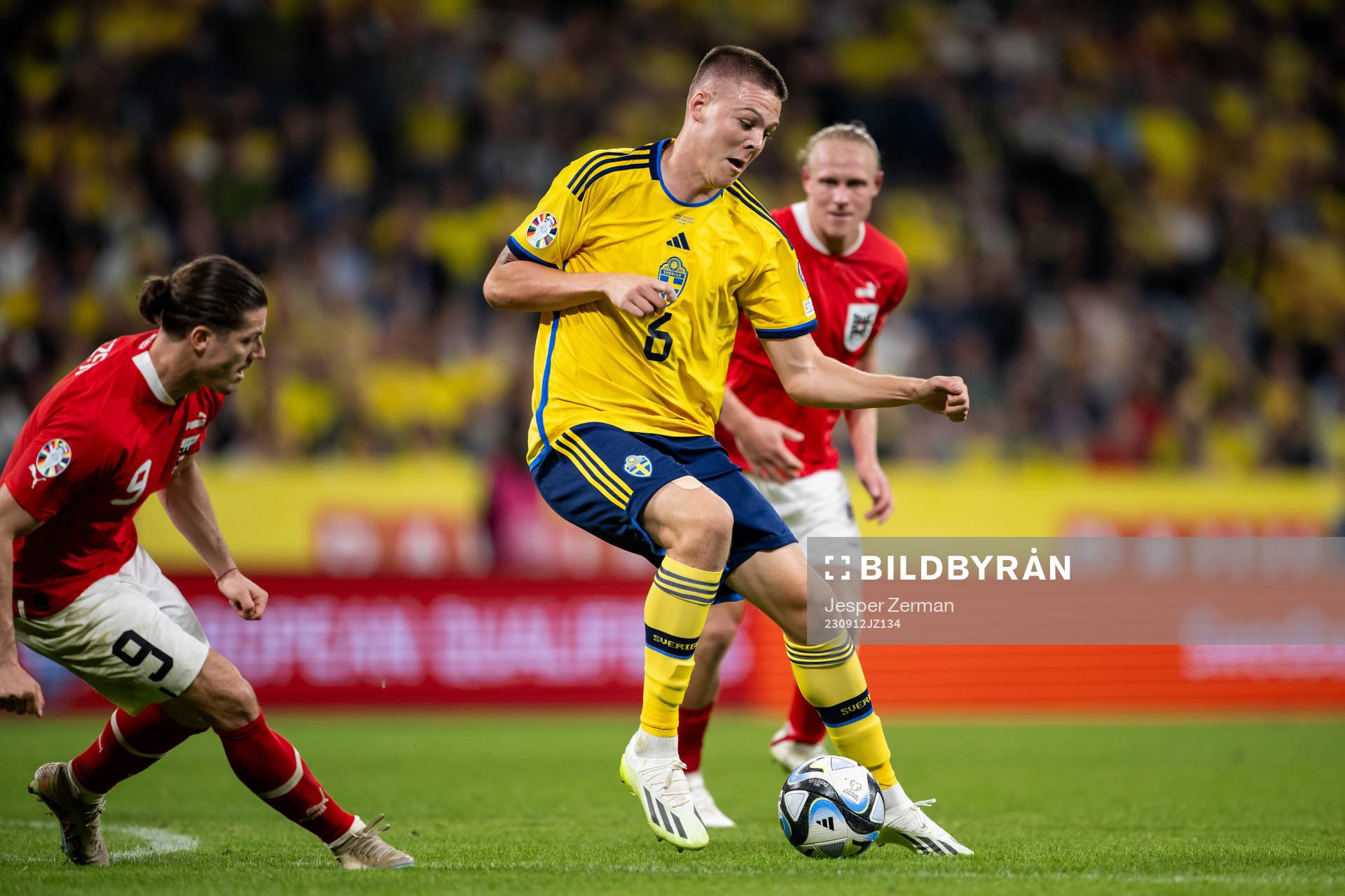Emil Holm of Sweden