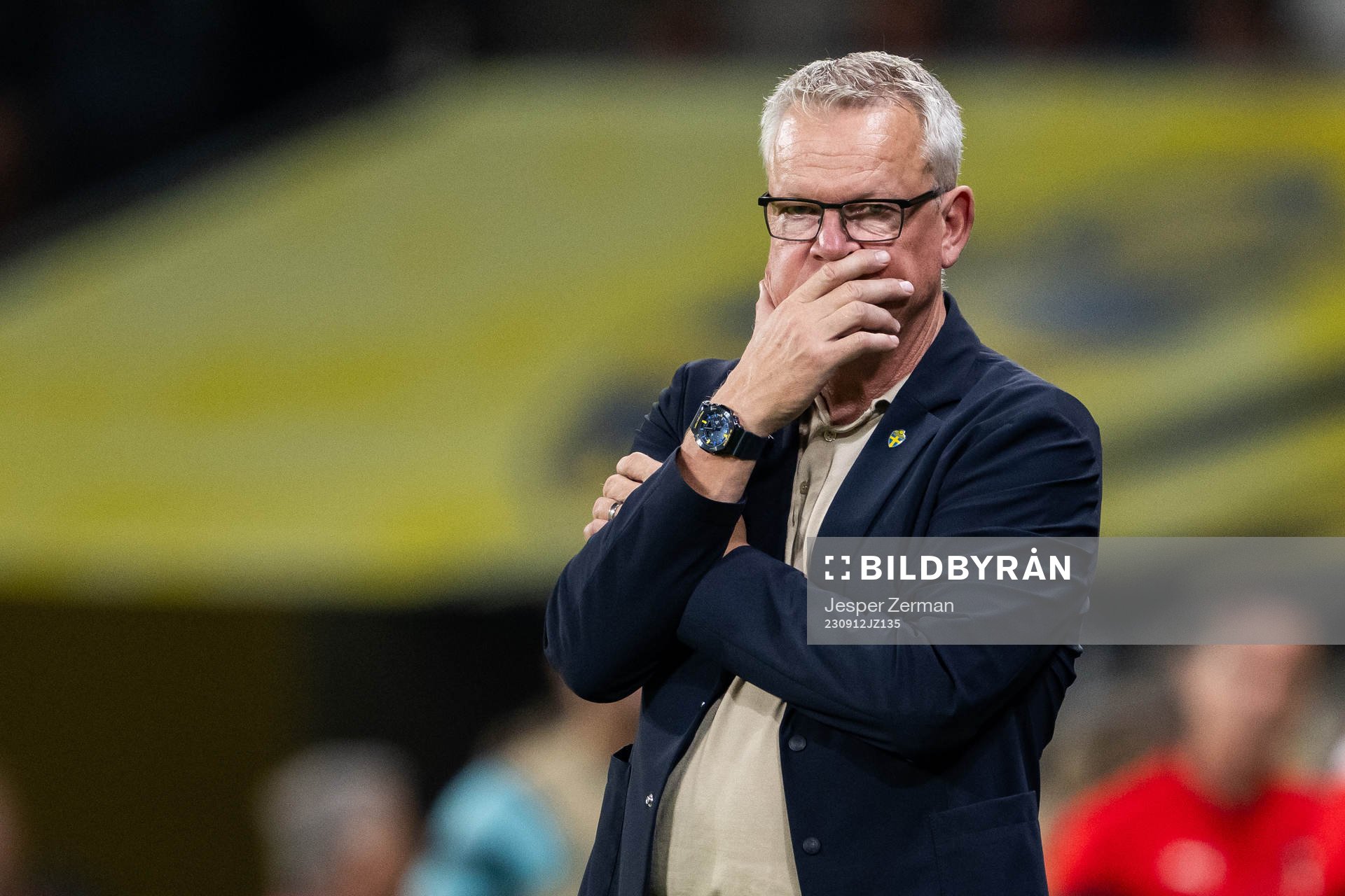 Head coach Janne Andersson of Sweden