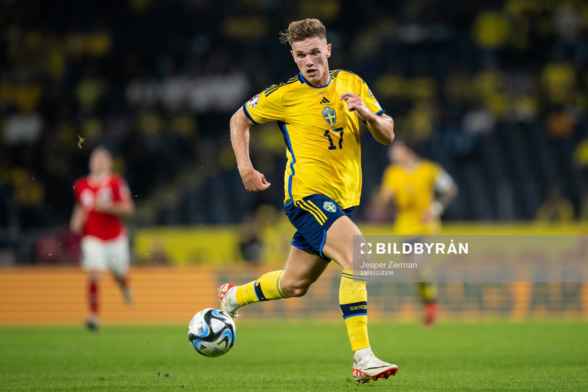 Viktor Gyökeres of Sweden