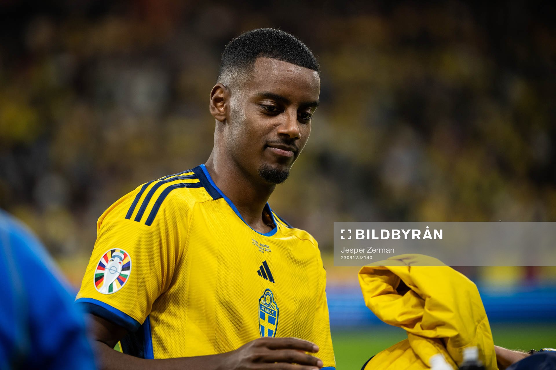 Alexander Isak of Sweden