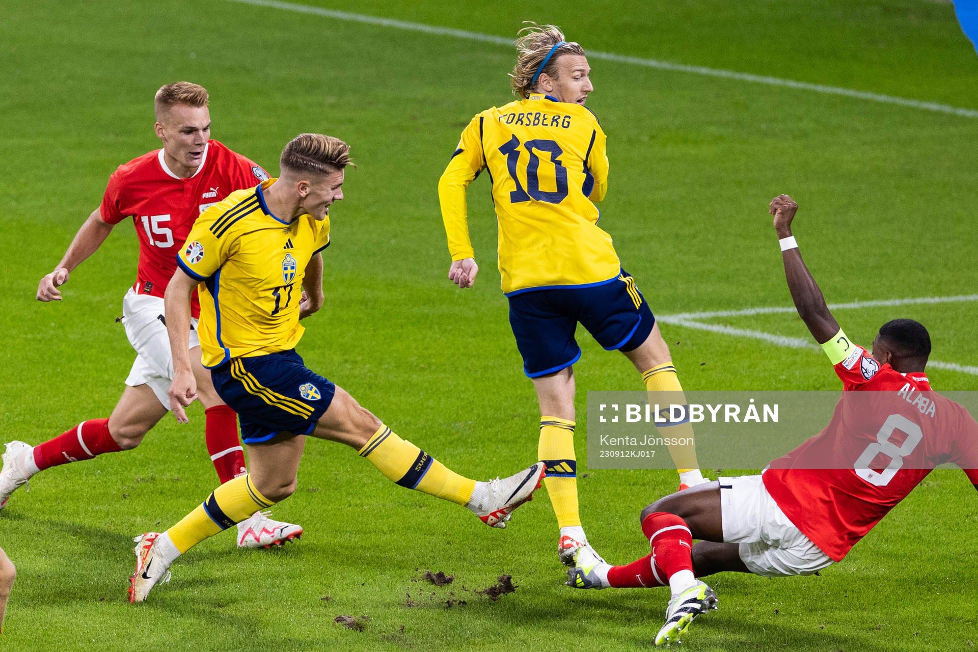 Viktor Gyökeres of Sweden