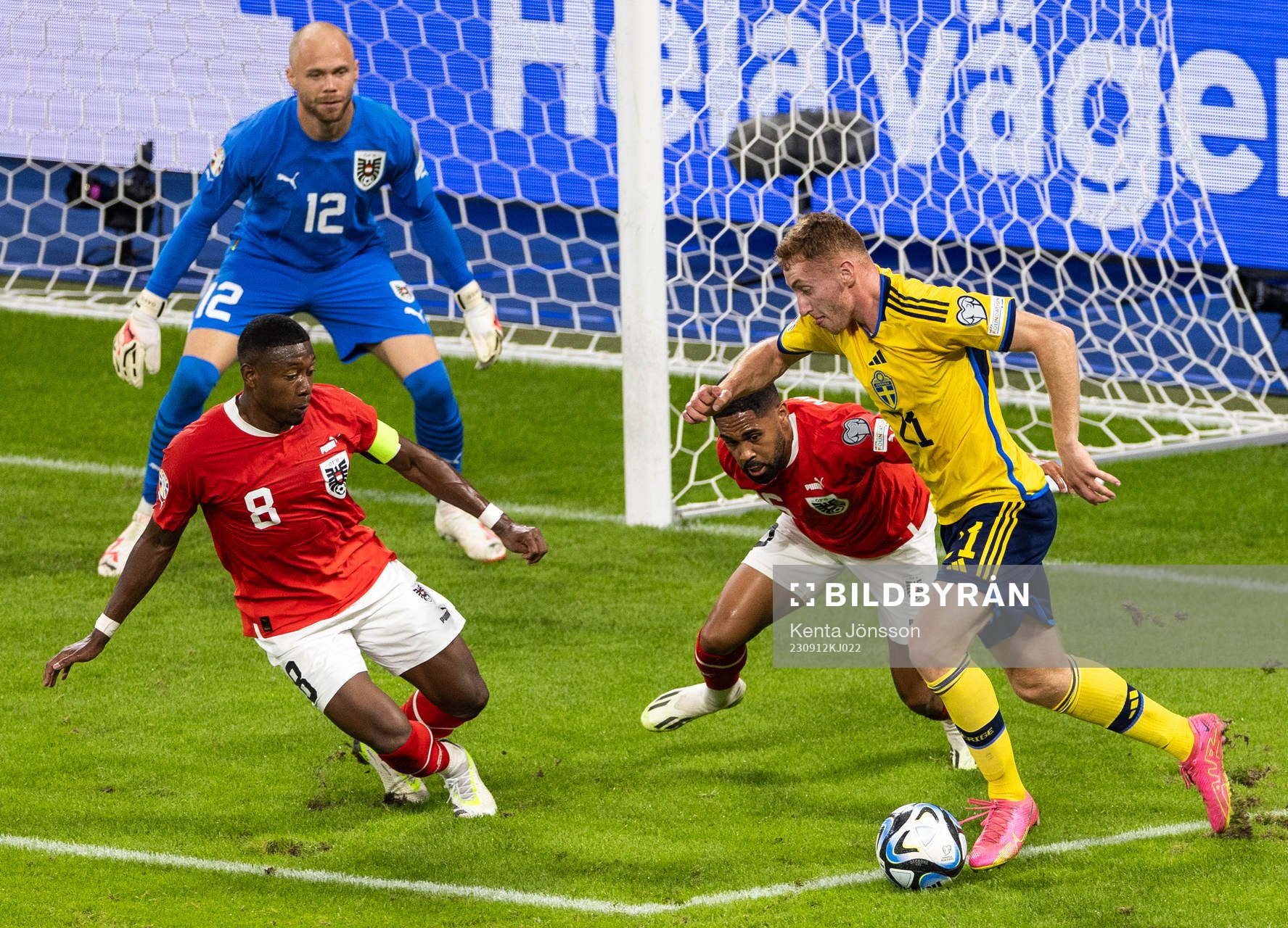 Dejan Kulusevski of Sweden