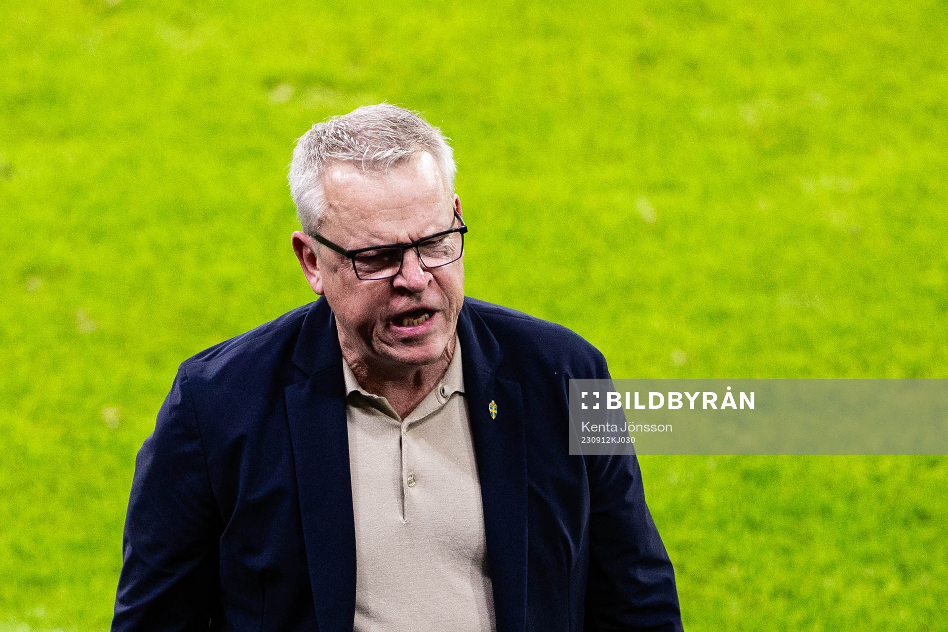 Head coach Janne Andersson of Sweden