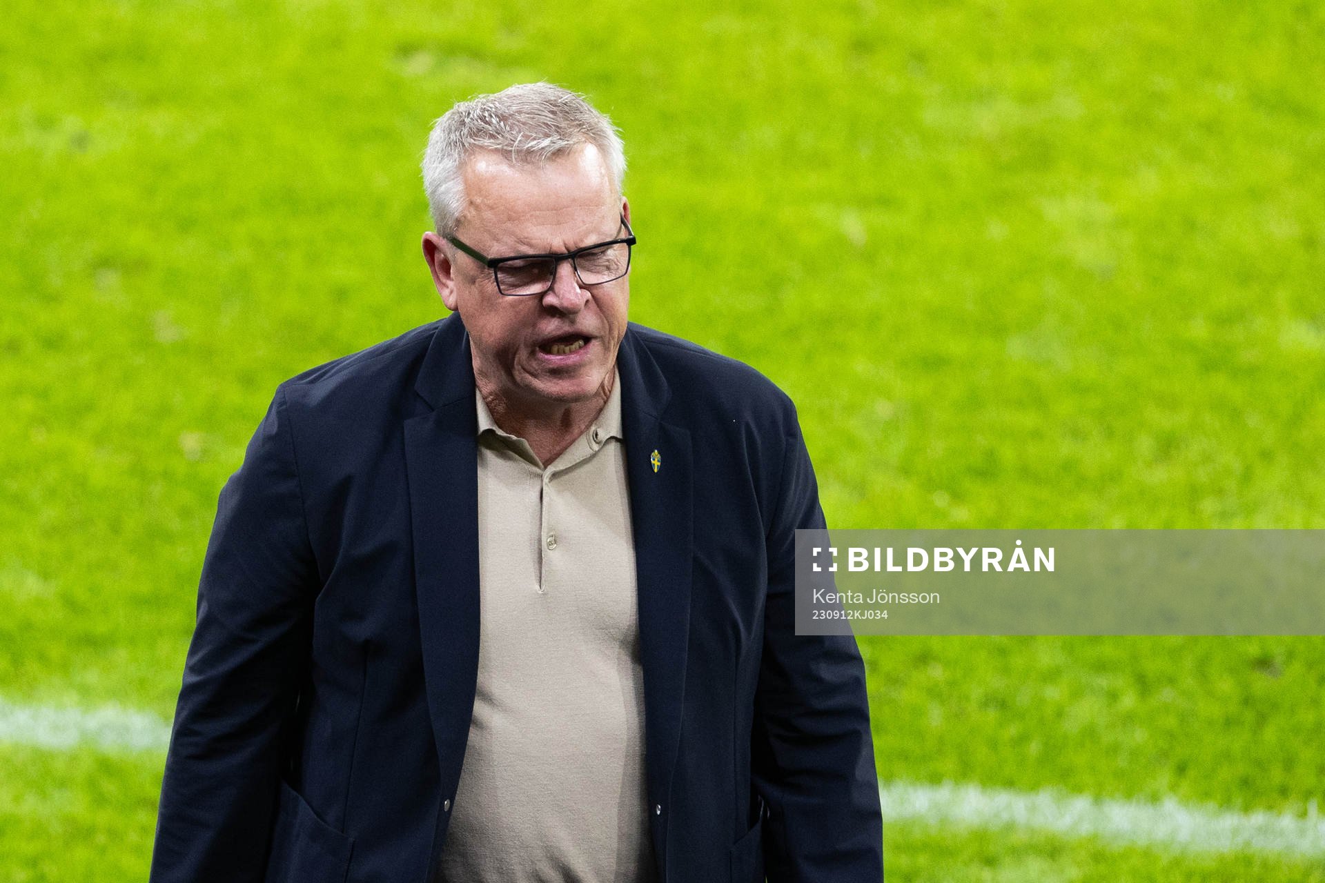 Head coach Janne Andersson of Sweden