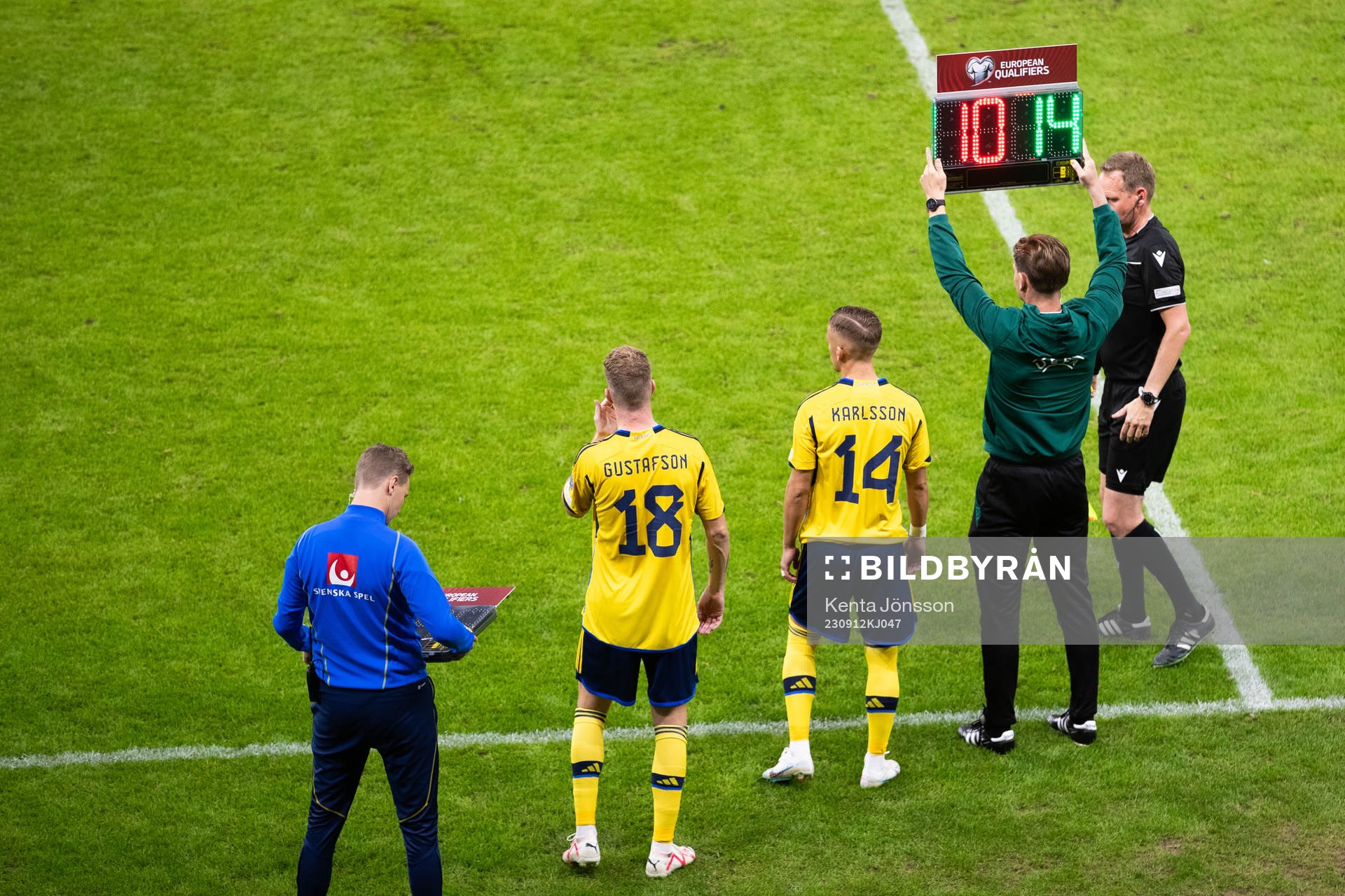 Samuel Gustafson and Jesper Karlsson of Sweden