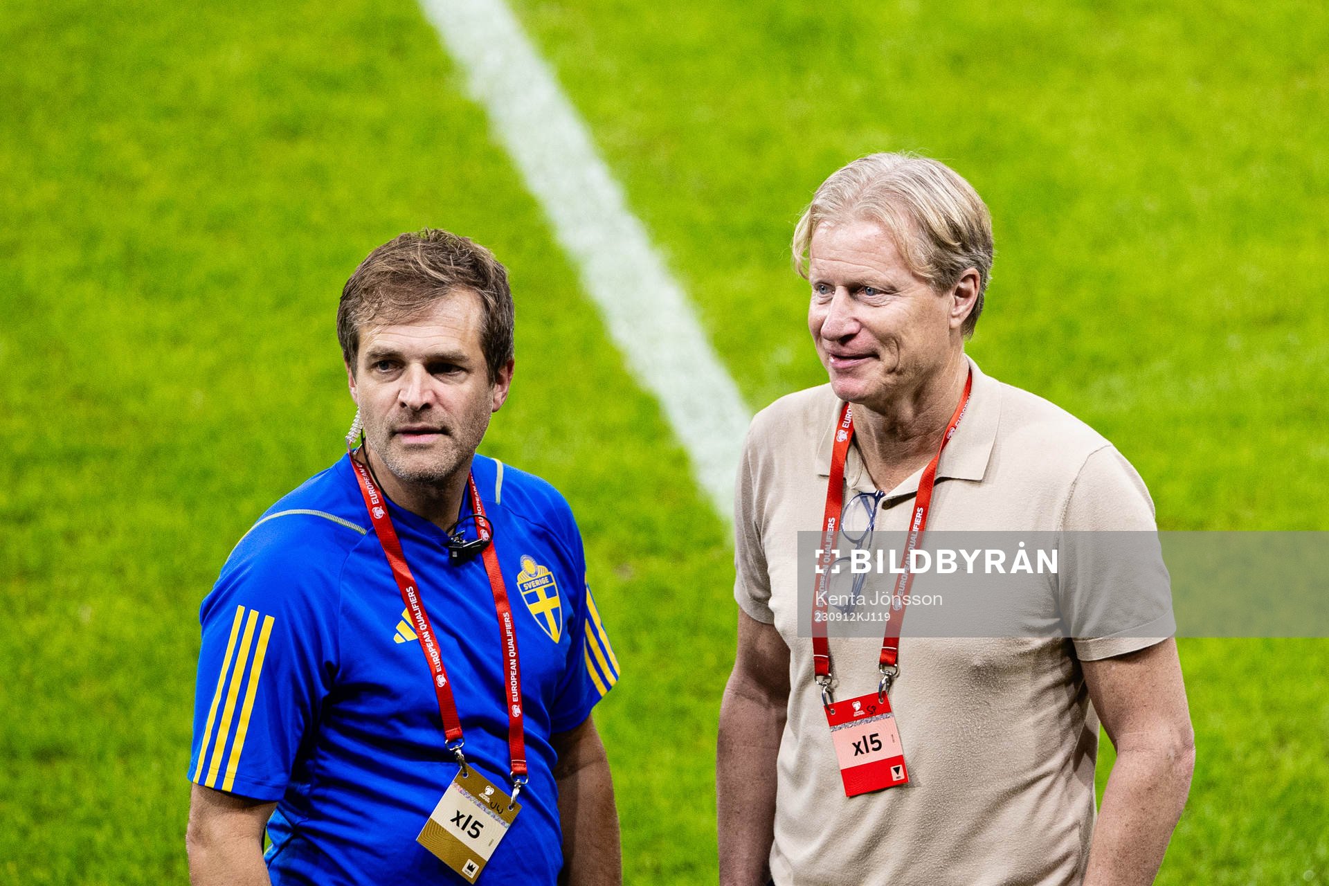 Team manager Stefan Pettersson of Sweden