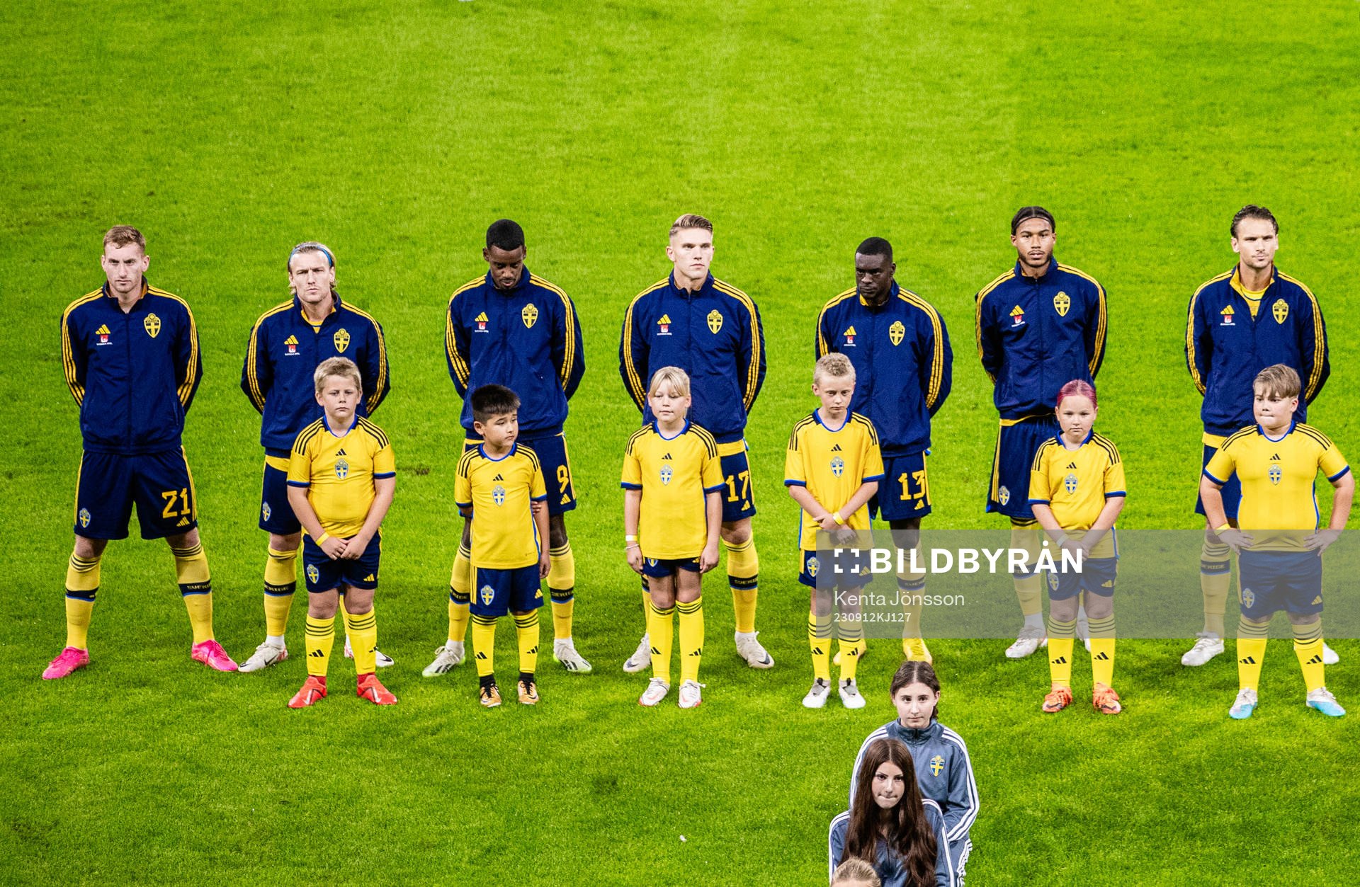 Dejan Kulusevski, Emil Forsberg, Alexander Isak, Viktor