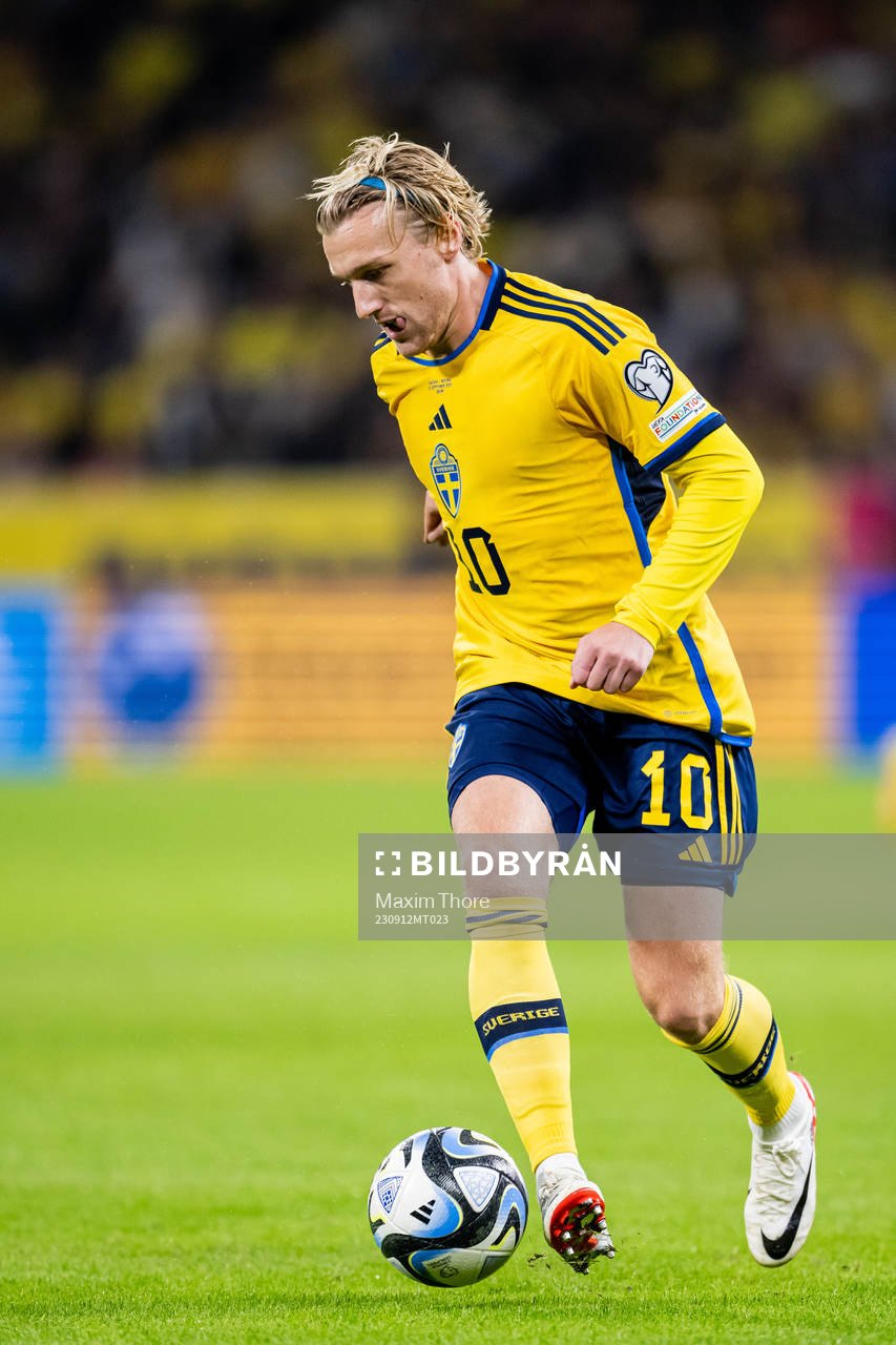 Emil Forsberg of Sweden