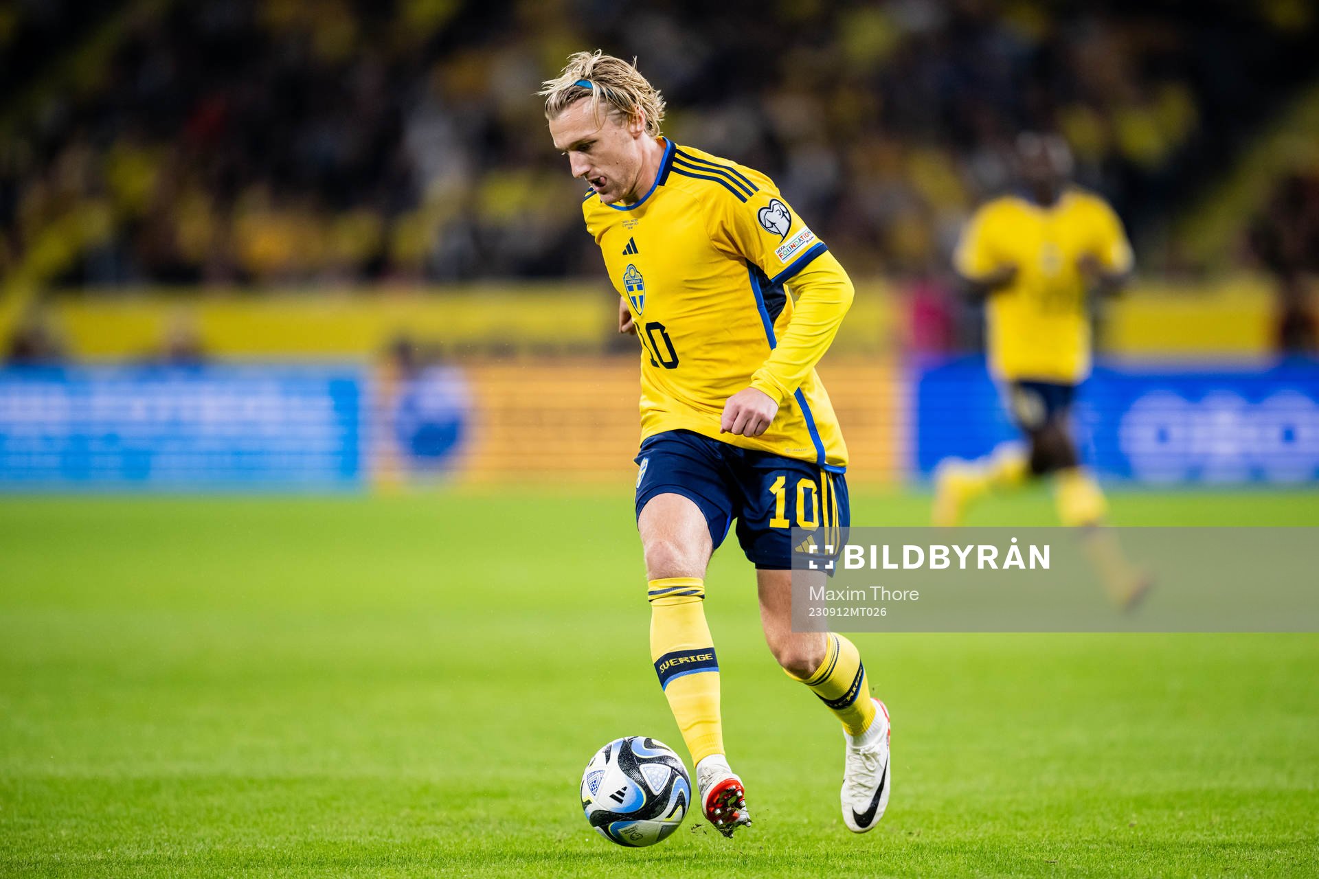 Emil Forsberg of Sweden