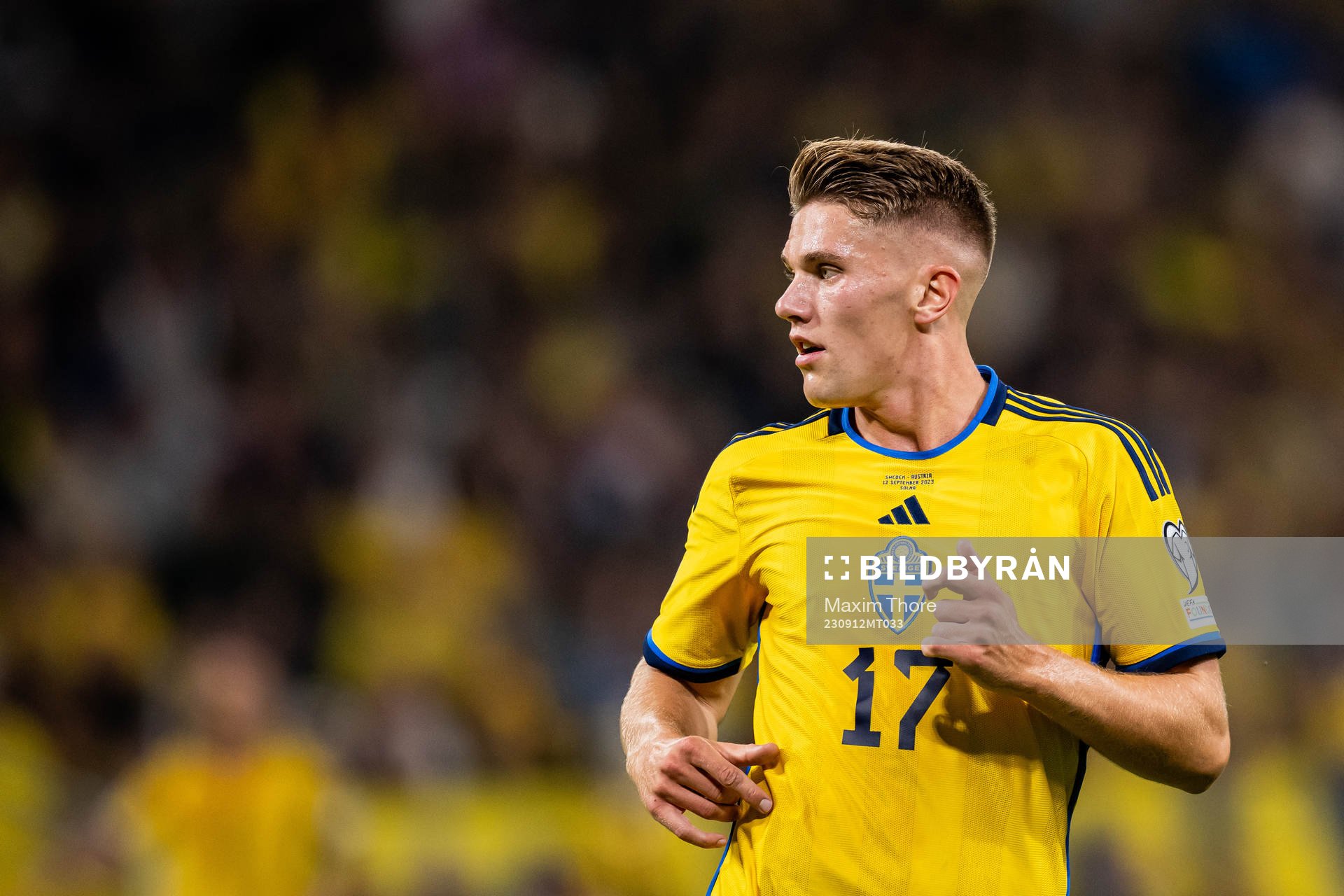 Viktor Gyökeres of Sweden