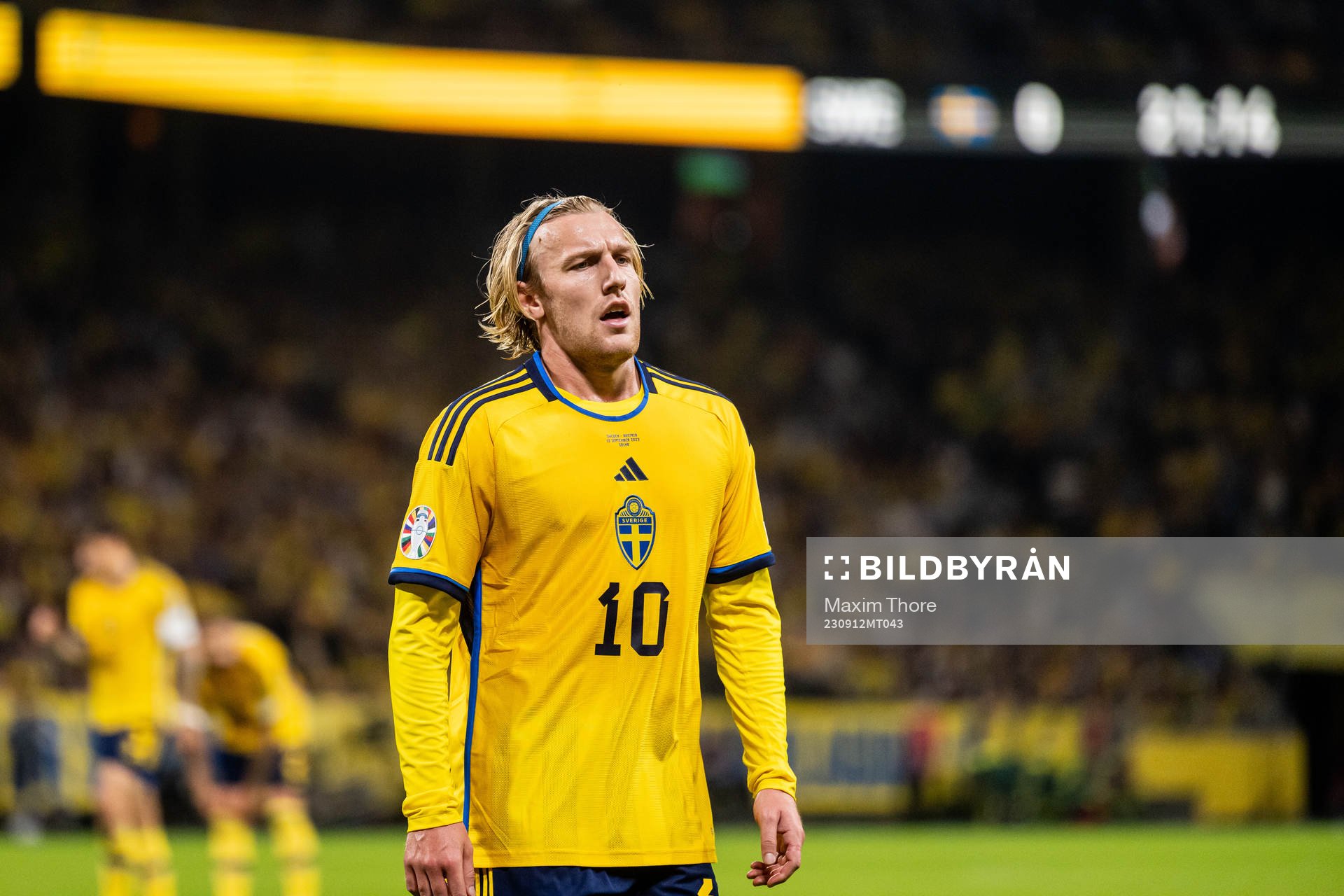 Emil Forsberg of Sweden