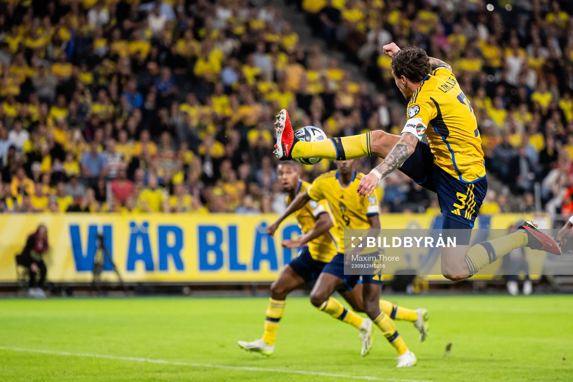 Victor Nilsson Lindelöf of Sweden