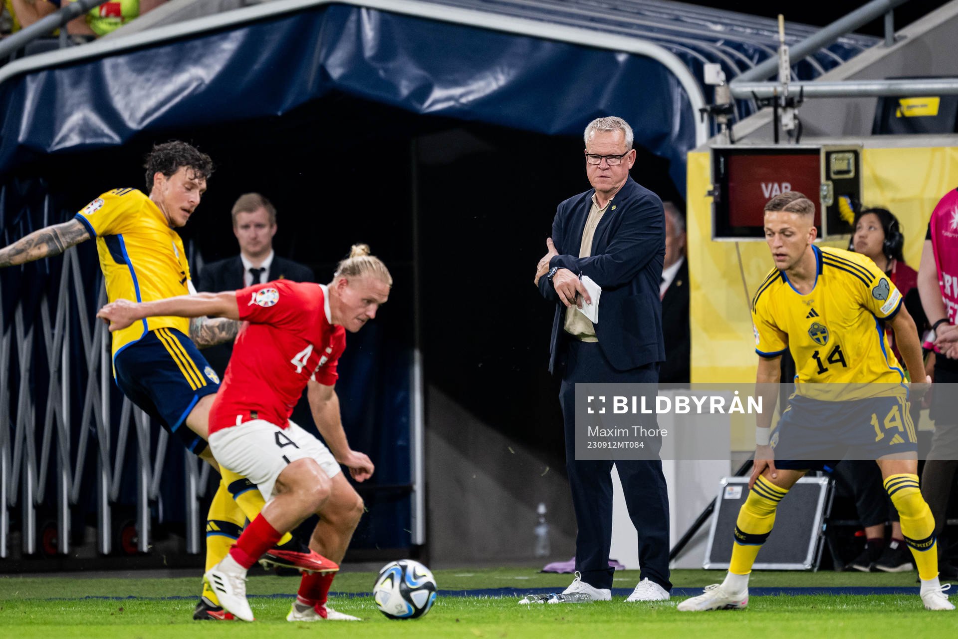 Head coach Janne Andersson of Sweden