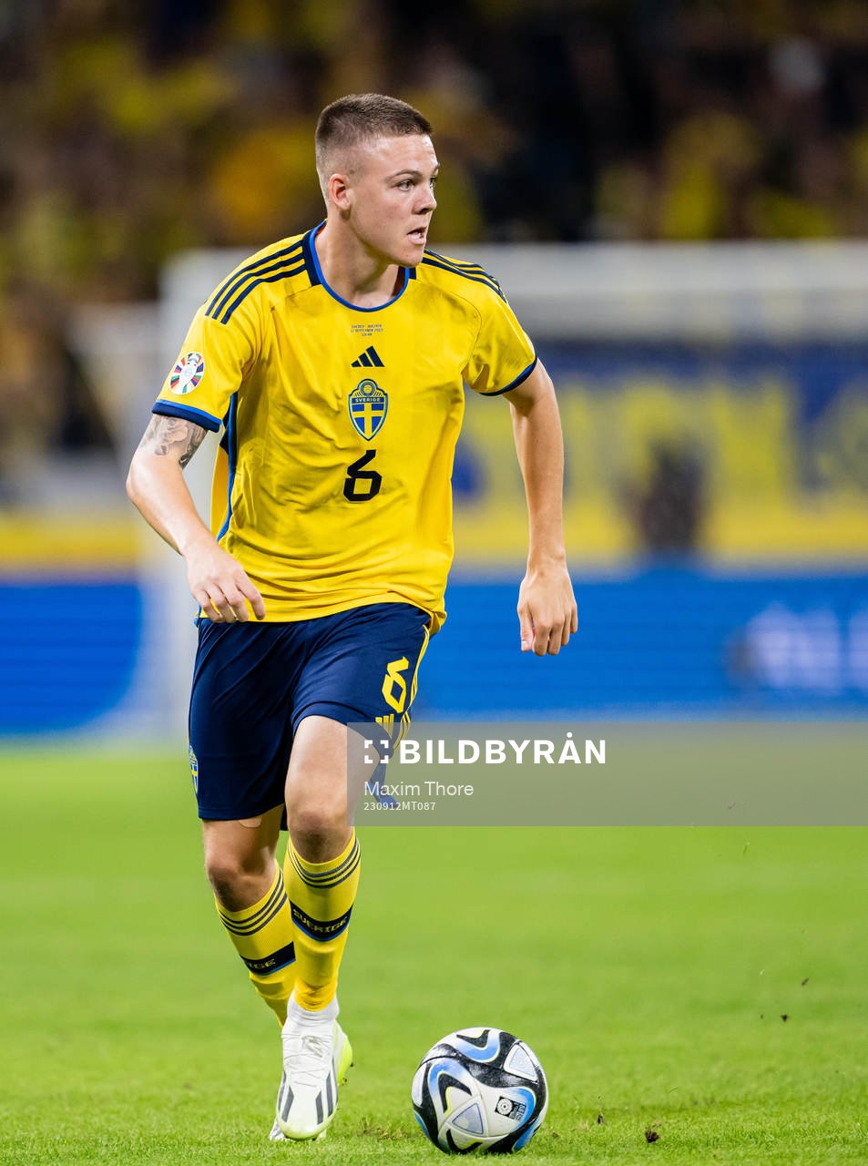 Emil Holm of Sweden