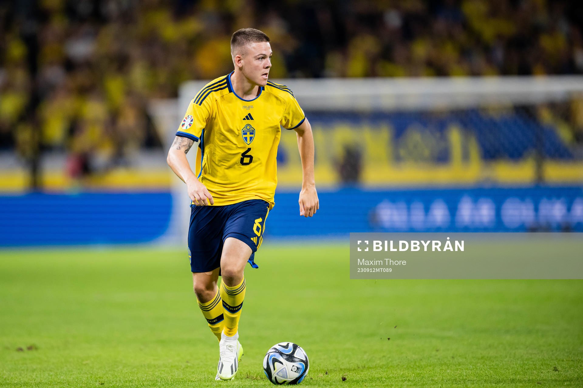 Emil Holm of Sweden
