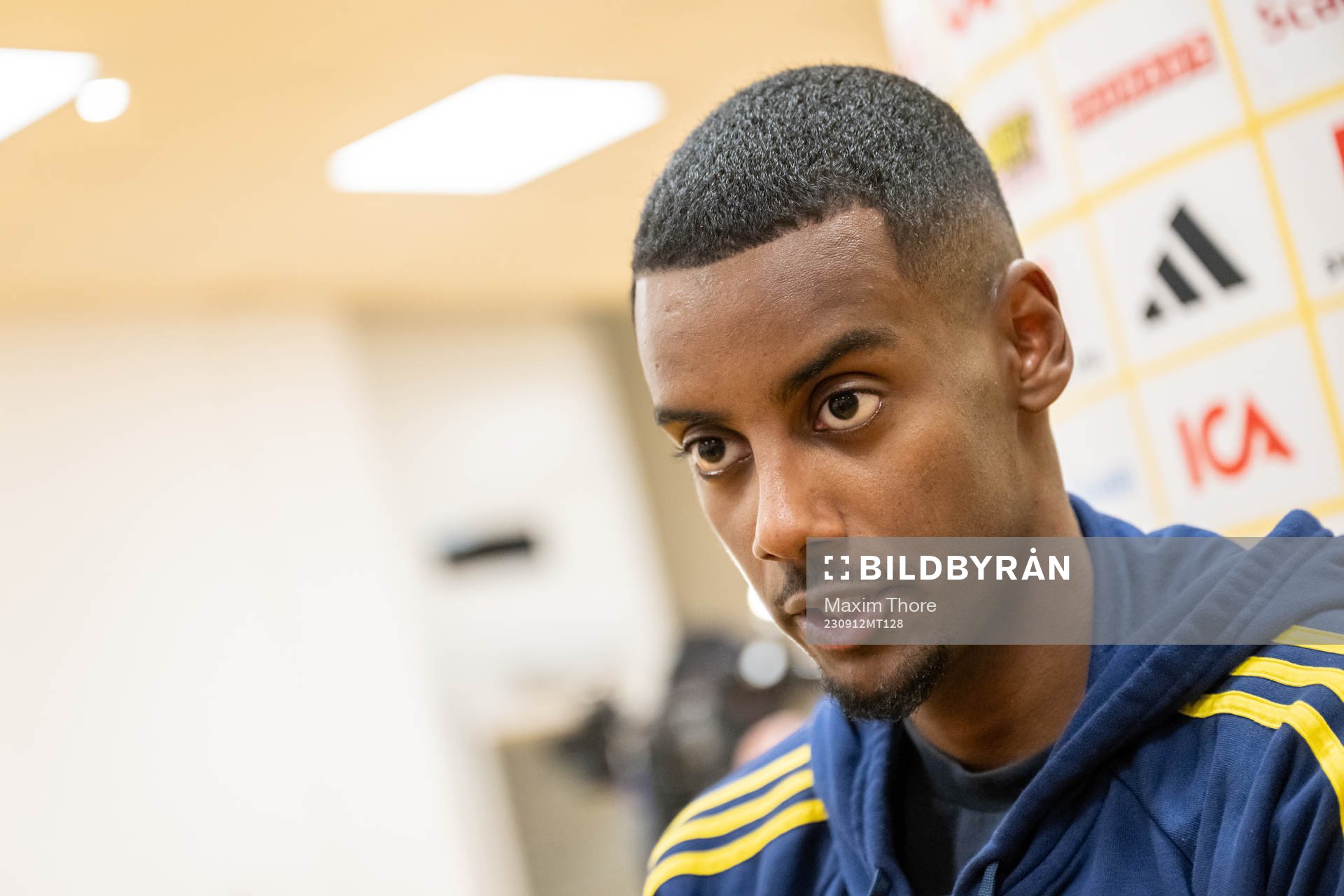 Alexander Isak of Sweden