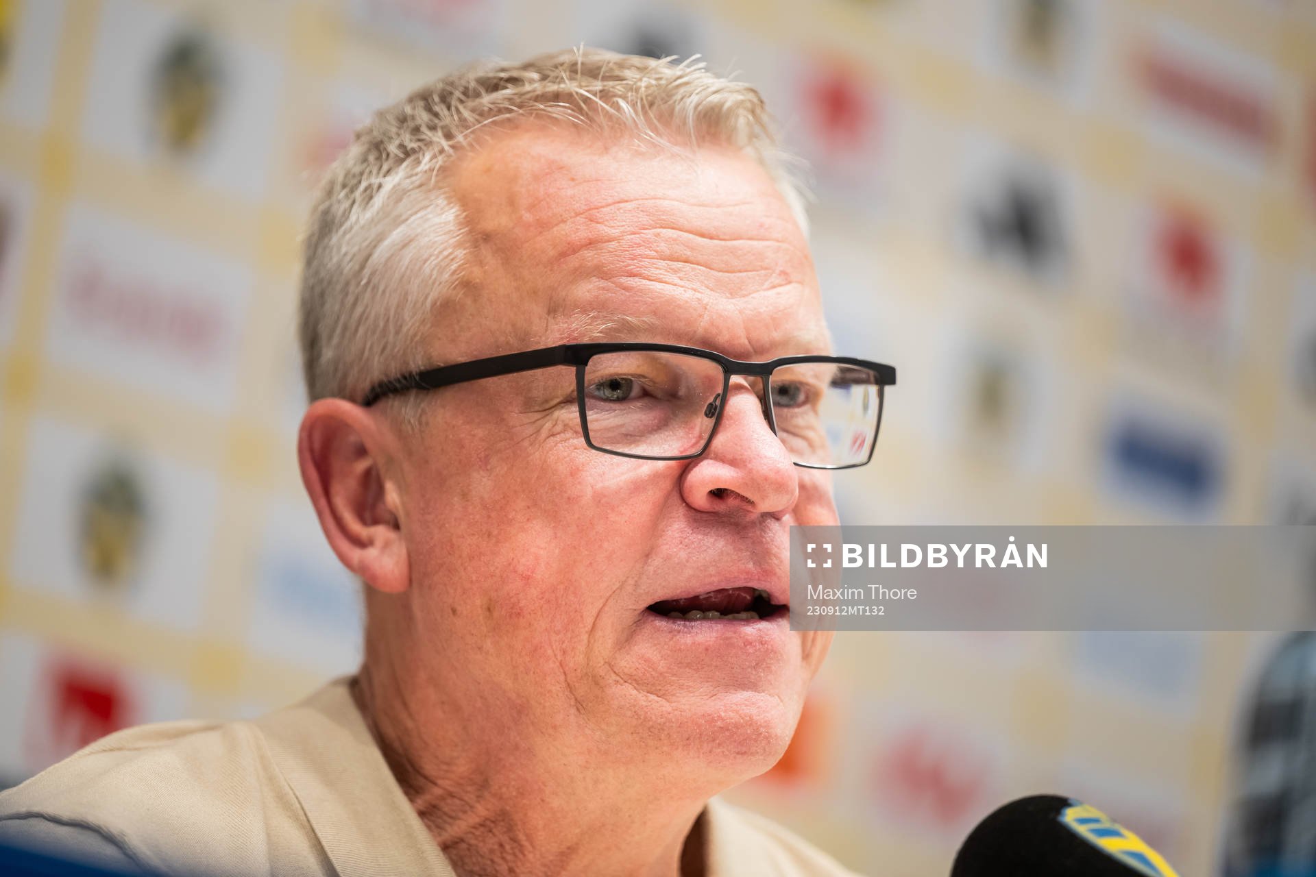 Head coach Janne Andersson of Sweden