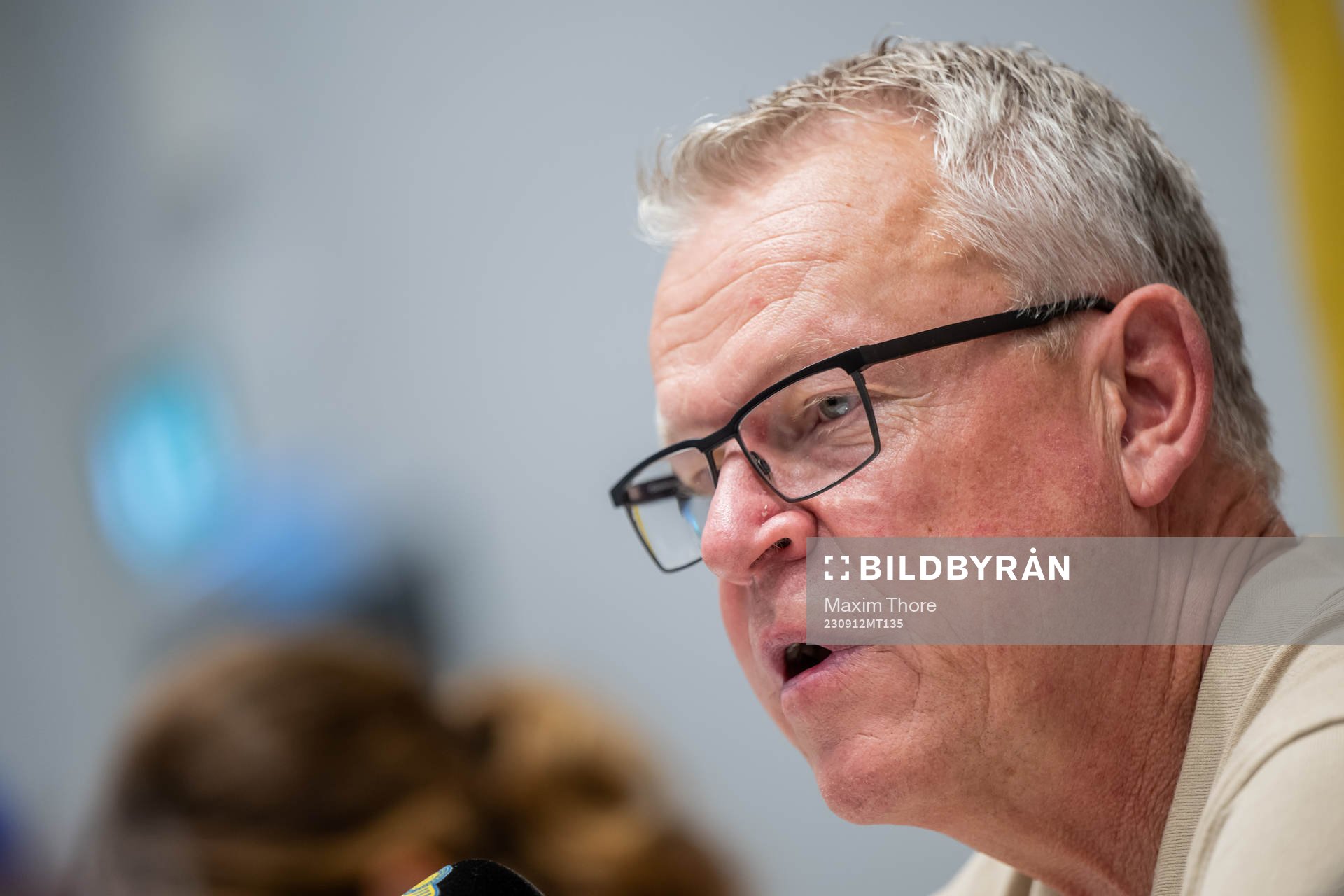 Head coach Janne Andersson of Sweden