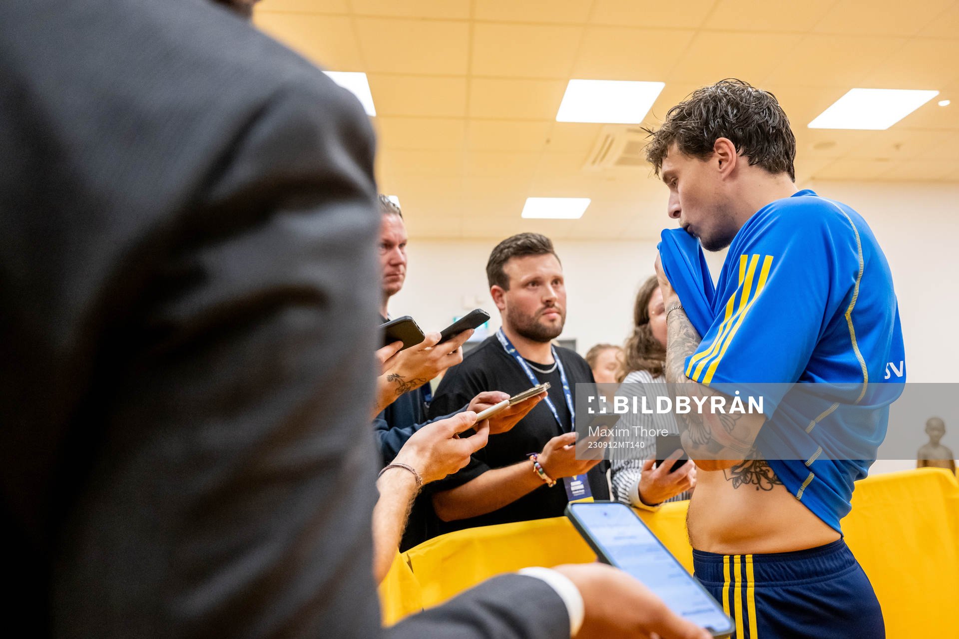 Victor Nilsson Lindelöf of Sweden