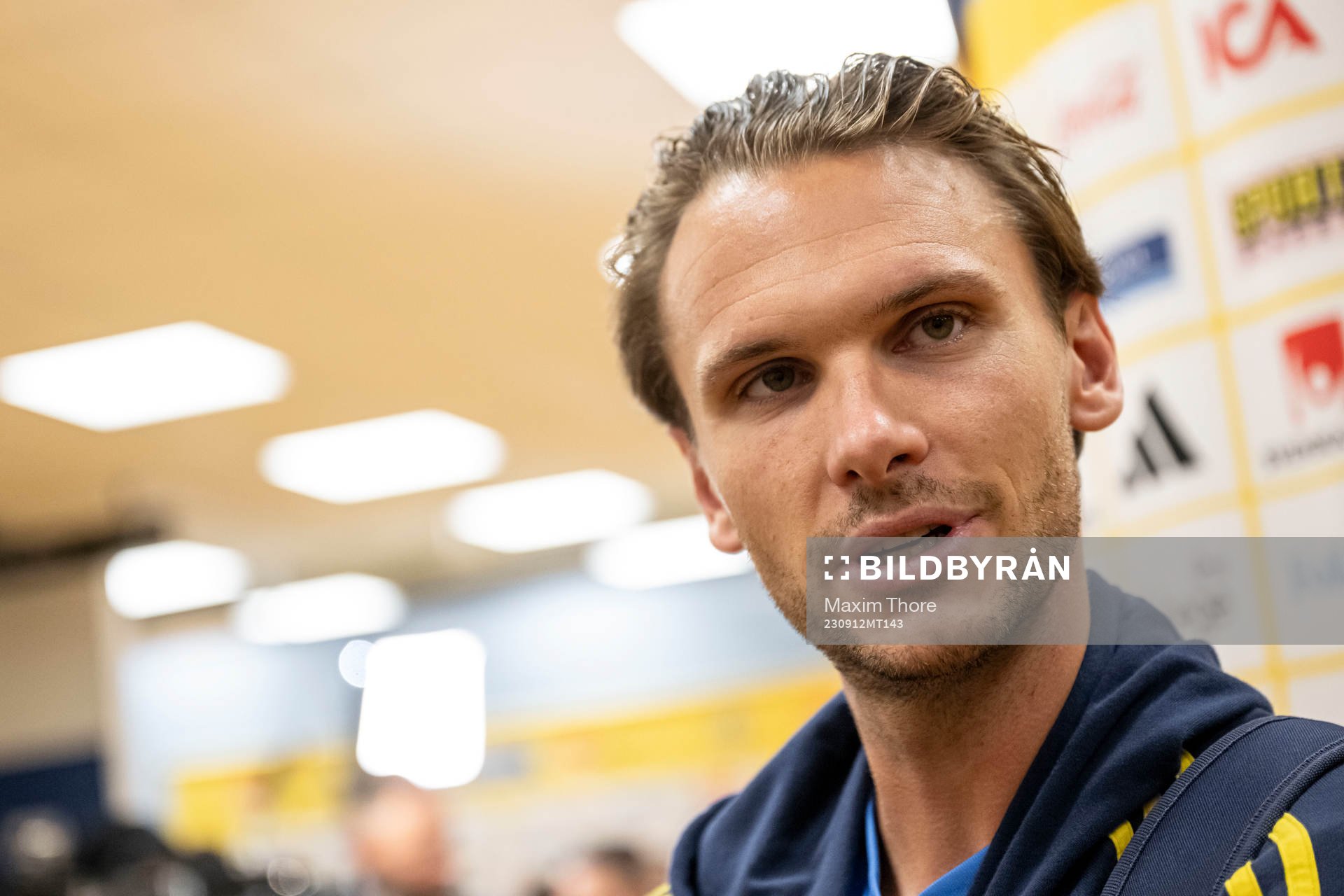 Albin Ekdal of Sweden
