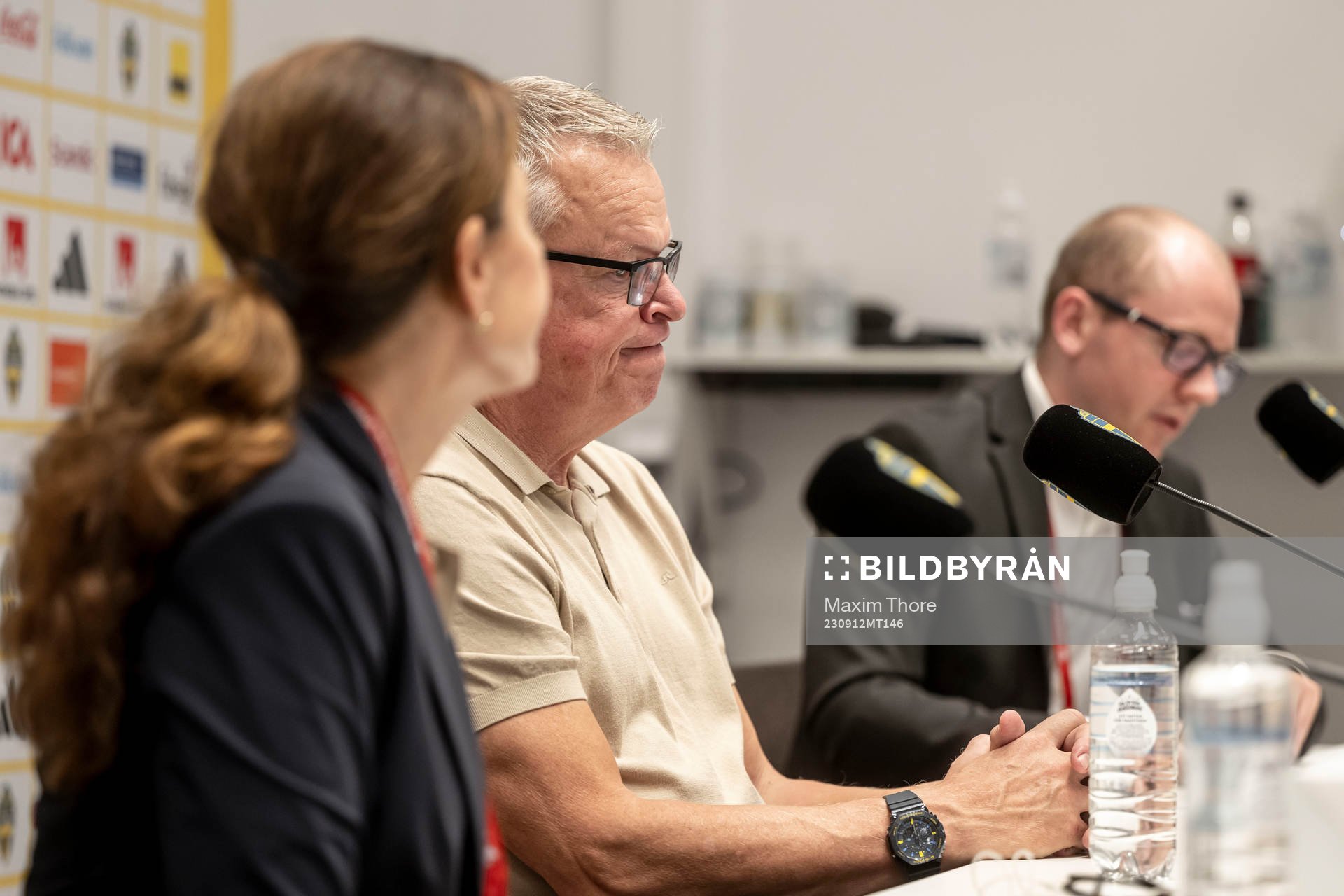 Head coach Janne Andersson of Sweden